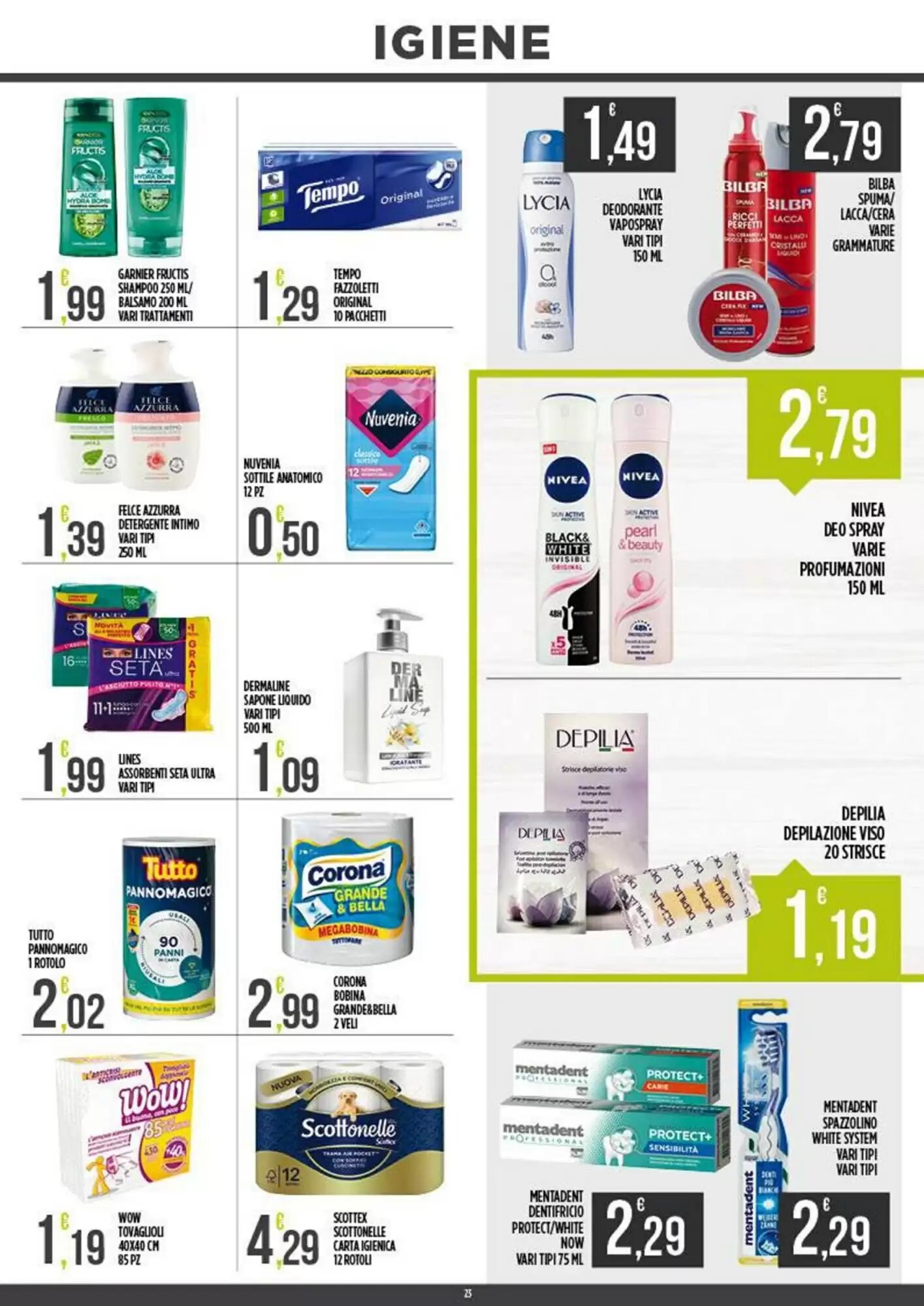 Volantino promozionale Supermercato Pollio  valide dal 01/06/2026 - Pagina 23.