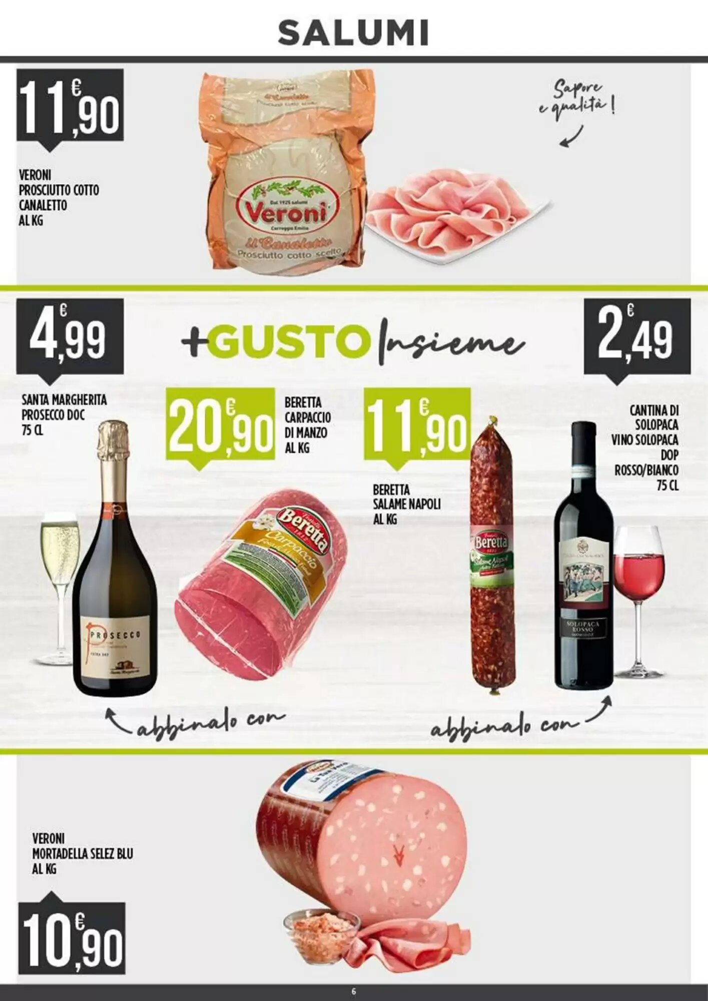 Volantino promozionale Supermercato Pollio  valide dal 01/06/2026 - Pagina 6.