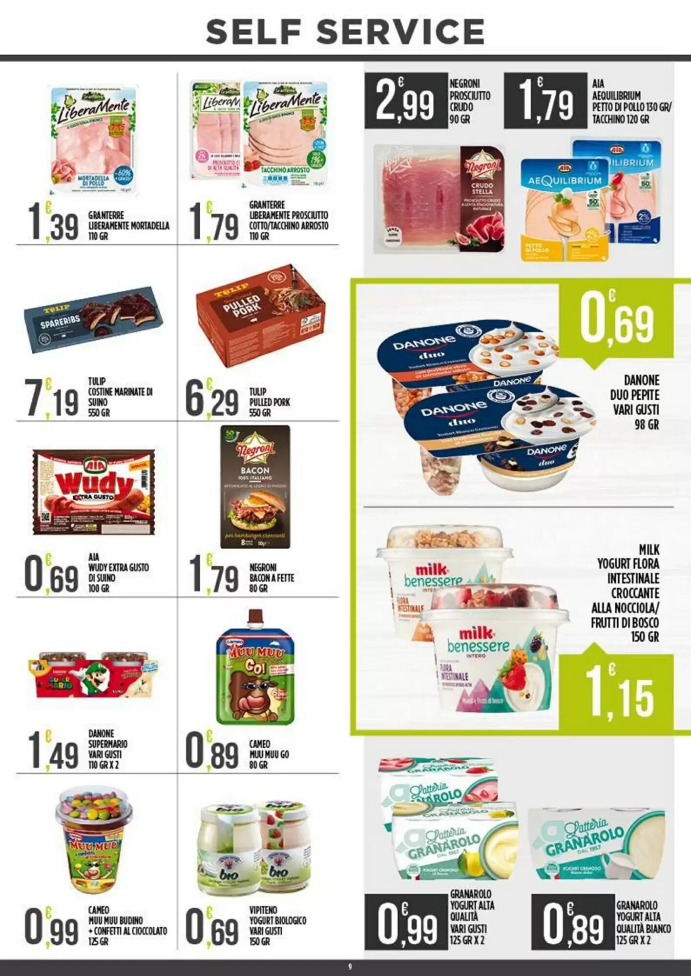 Volantino promozionale Supermercato Pollio  valide dal 01/06/2026 - Pagina 9.