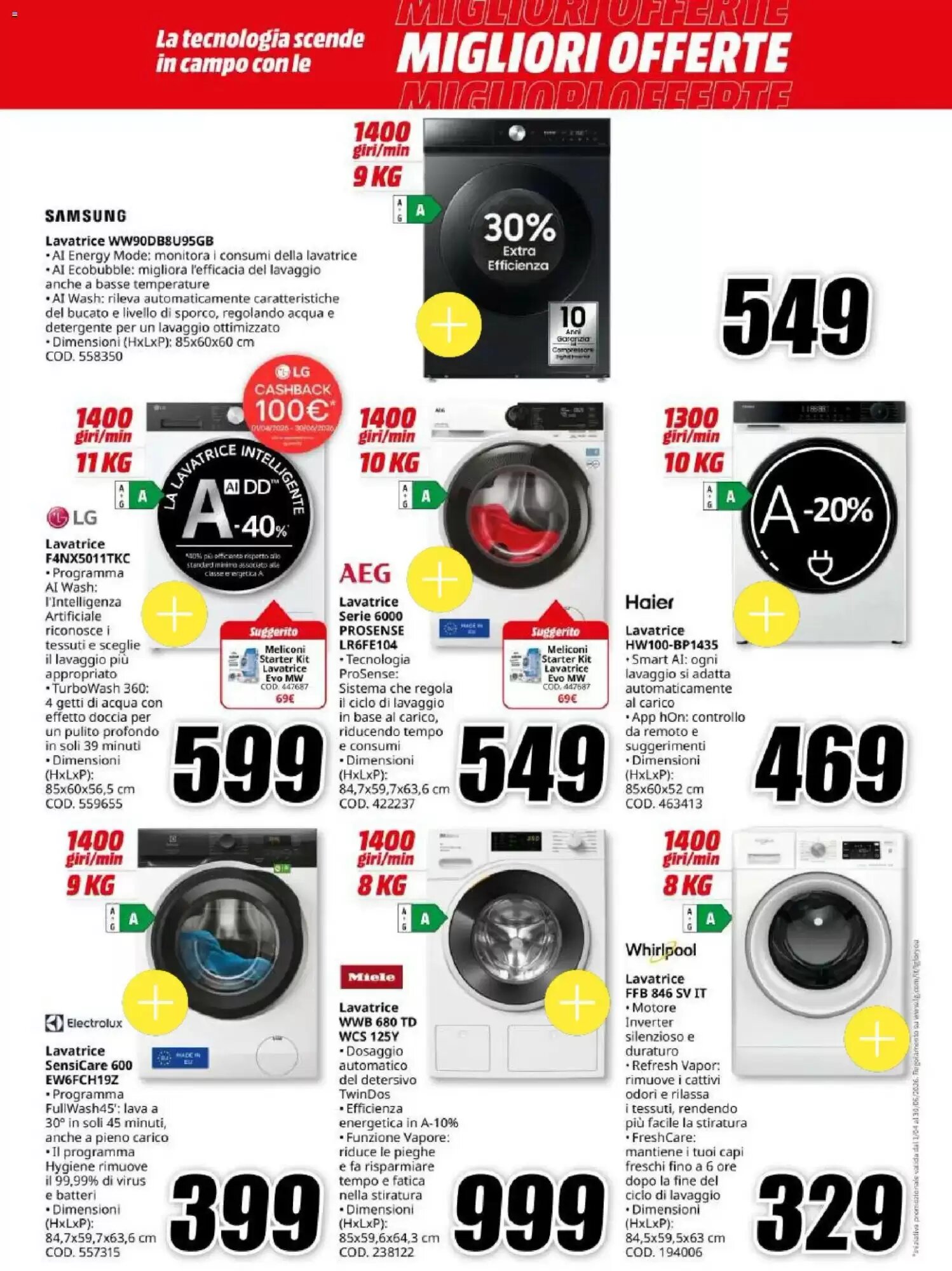 Volantino promozionale MediaWorld  valide dal 01/06/2026 - Pagina 30.