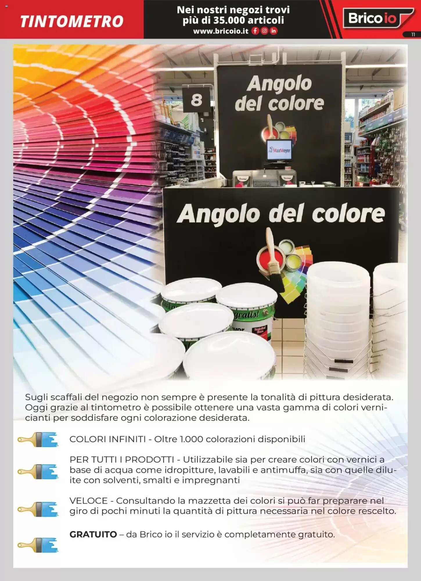 Volantino promozionale Brico Io  valide dal 01/06/2026 - Pagina 11.