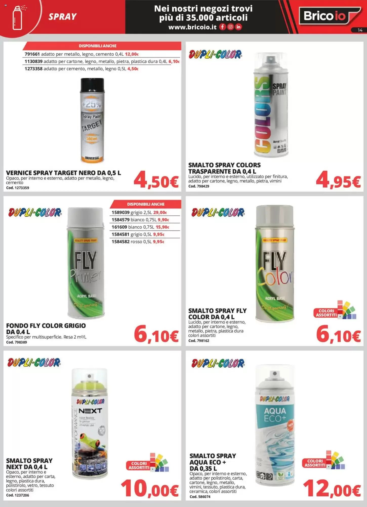 Volantino promozionale Brico Io  valide dal 01/06/2026 - Pagina 14.