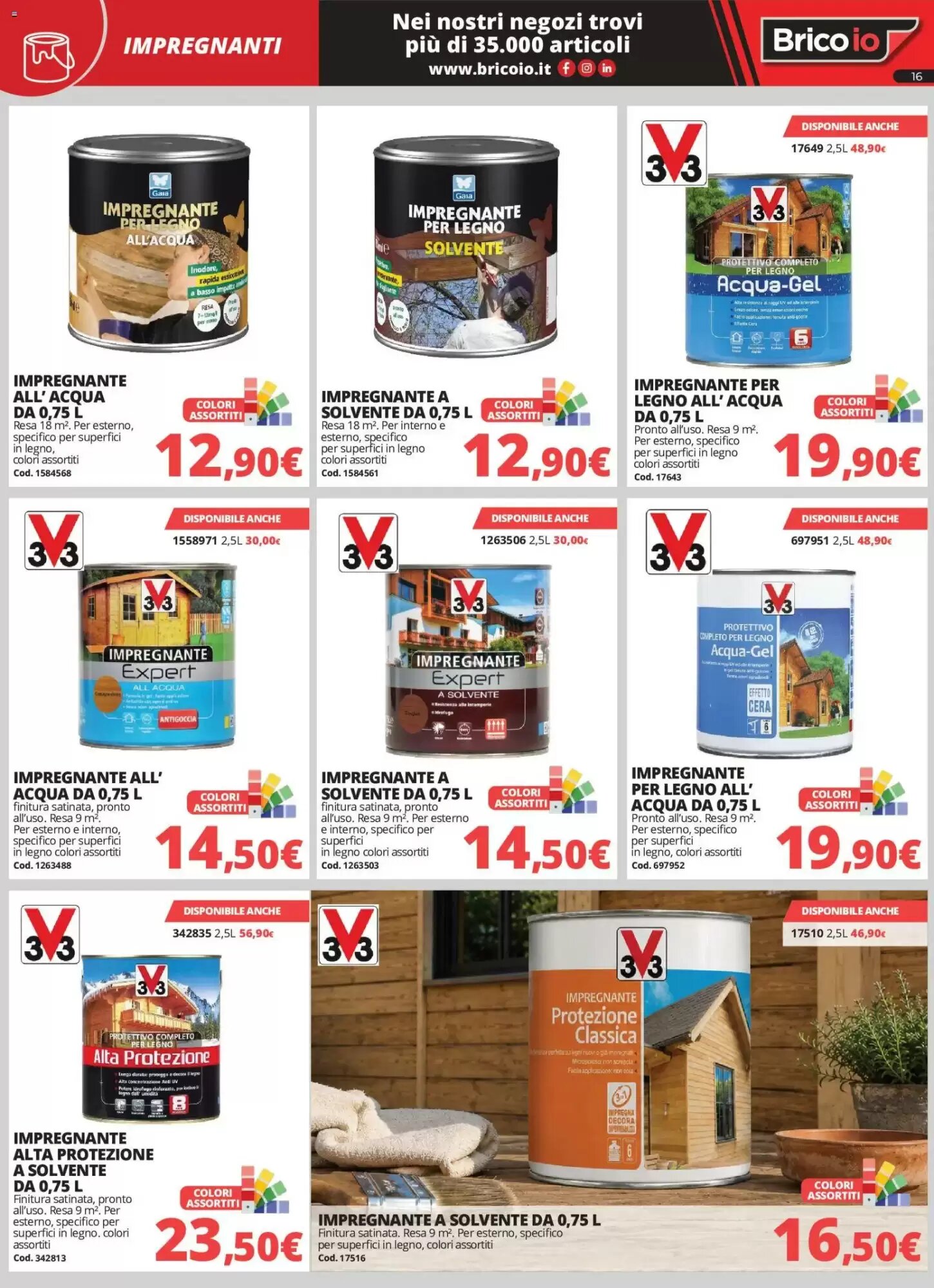 Volantino promozionale Brico Io  valide dal 01/06/2026 - Pagina 16.