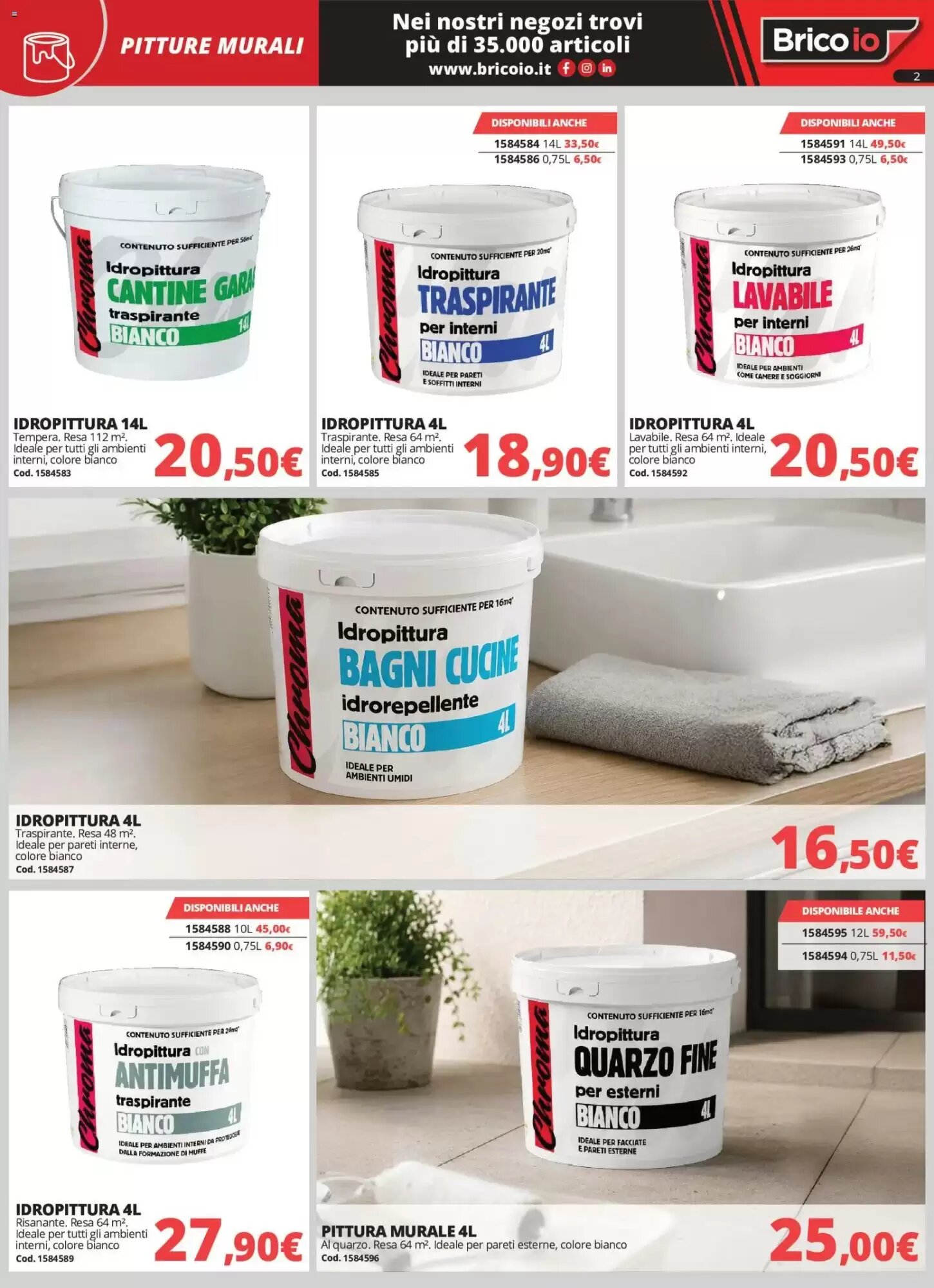 Volantino promozionale Brico Io  valide dal 01/06/2026 - Pagina 2.