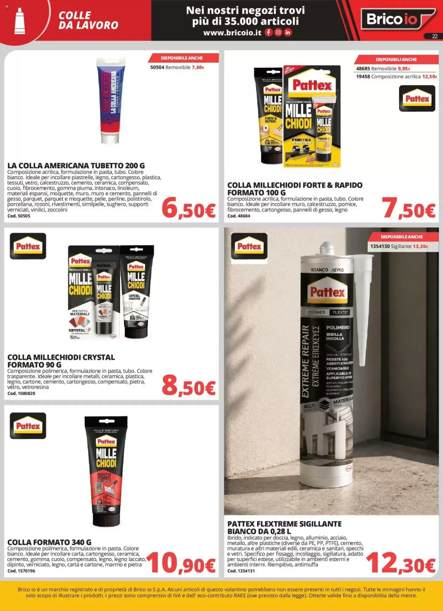 Volantino promozionale Brico Io  valide dal 01/06/2026 - Pagina 22.