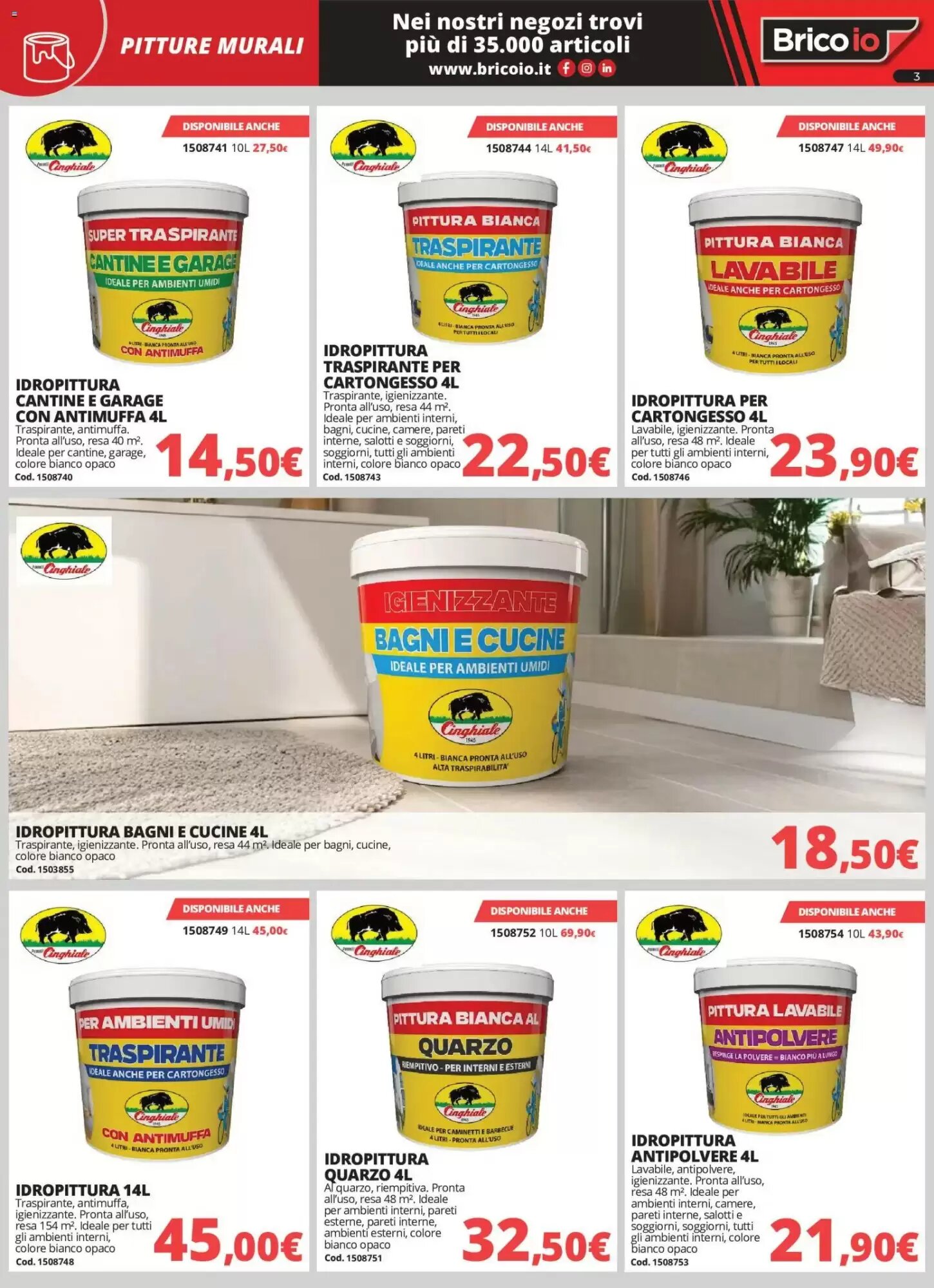 Volantino promozionale Brico Io  valide dal 01/06/2026 - Pagina 3.