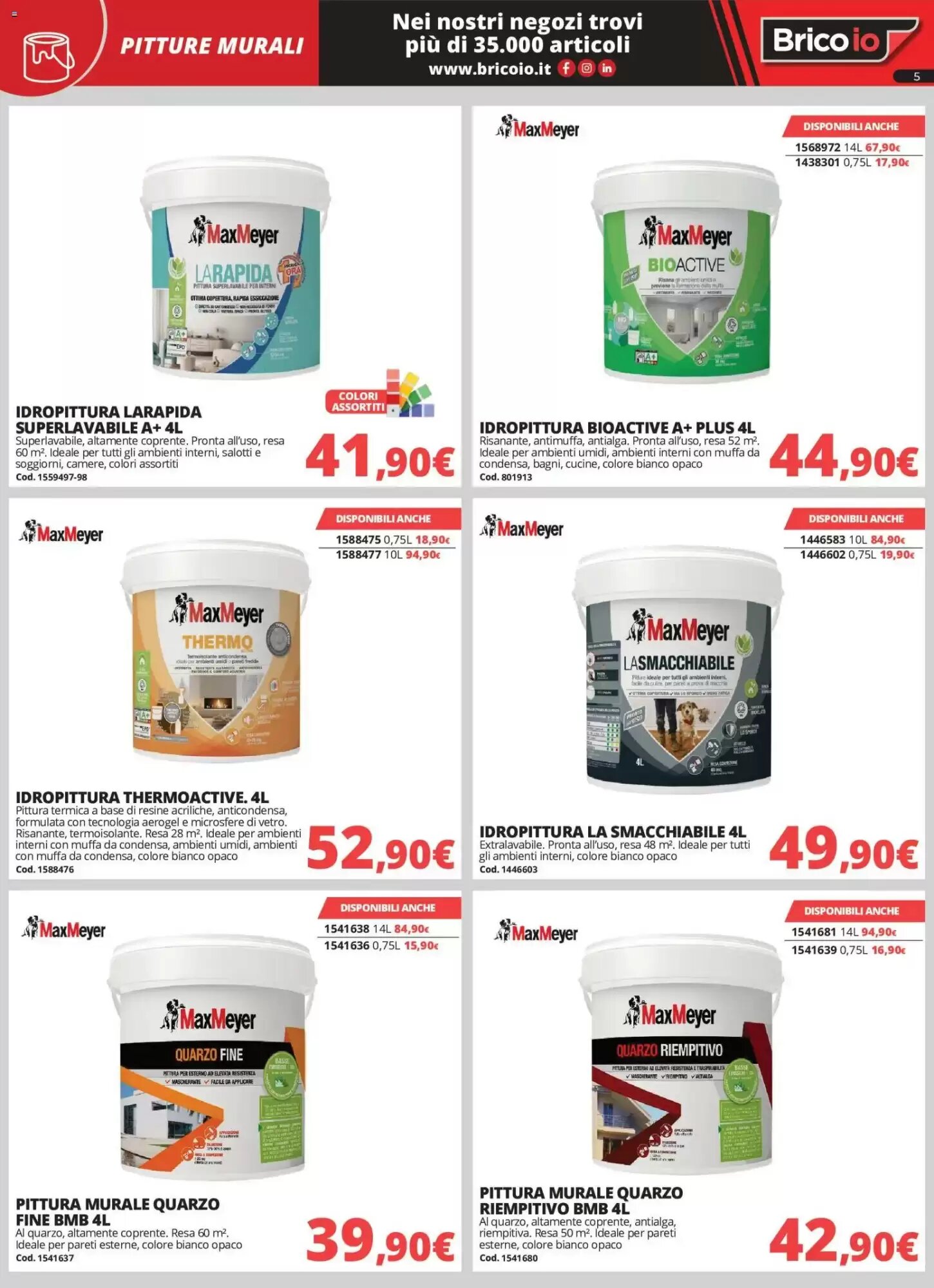 Volantino promozionale Brico Io  valide dal 01/06/2026 - Pagina 5.