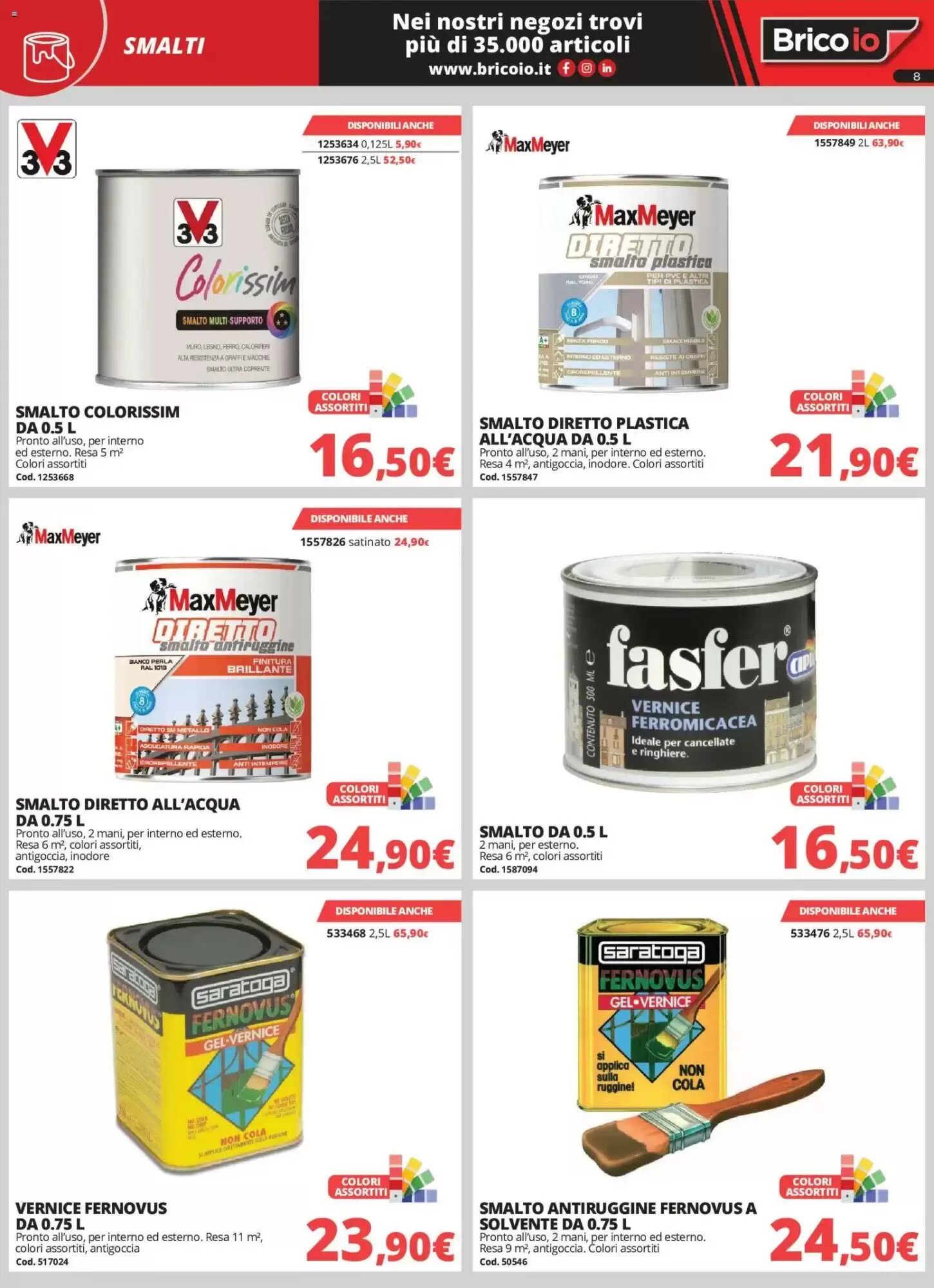 Volantino promozionale Brico Io  valide dal 01/06/2026 - Pagina 8.