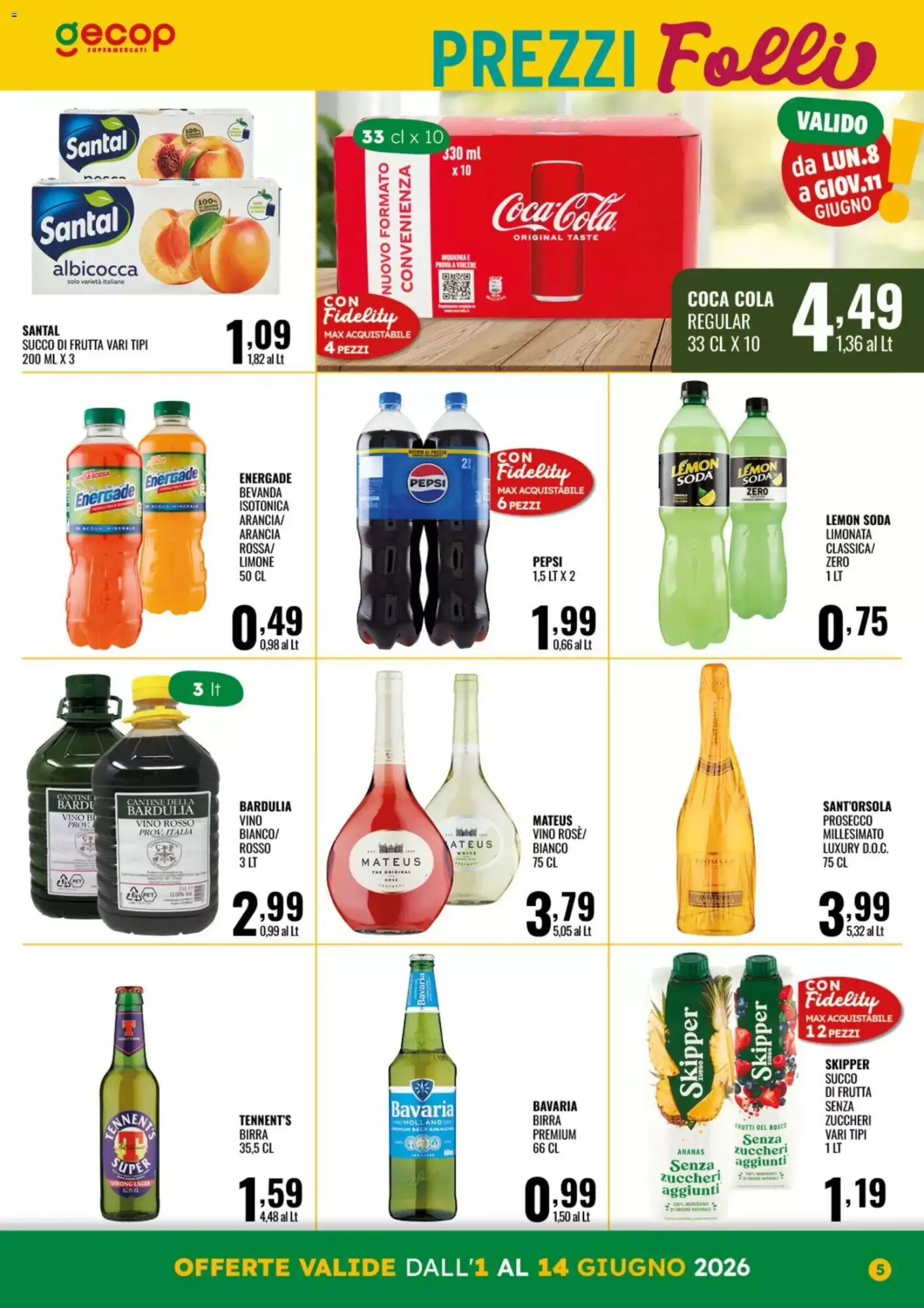 Volantino promozionale Gecop  valide dal 01/06/2026 - Pagina 5.