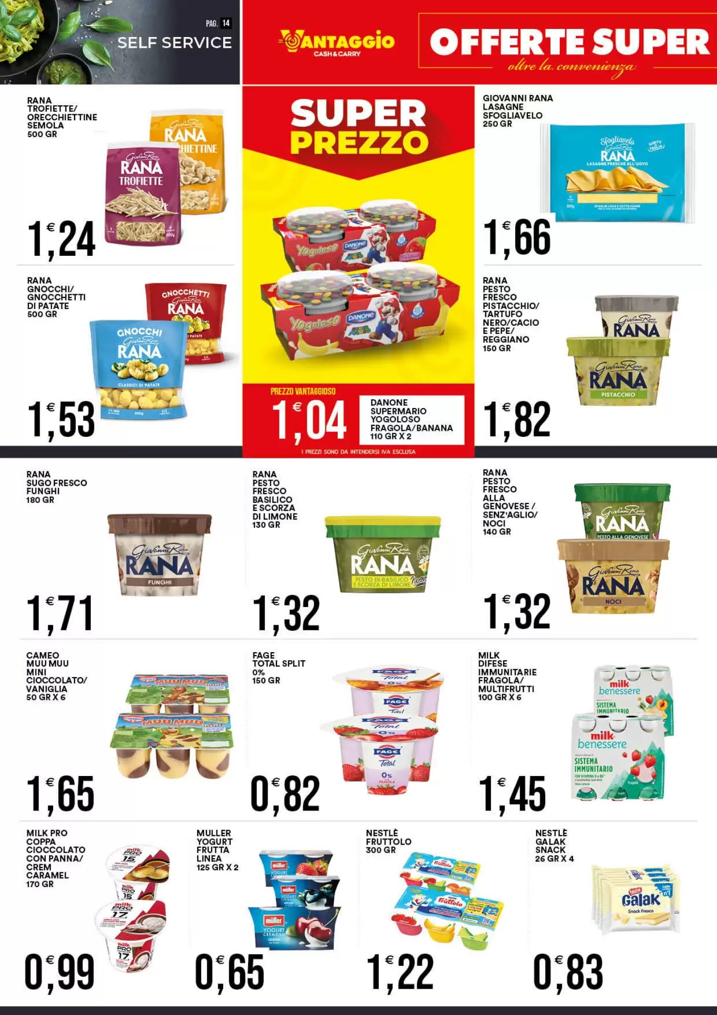 Volantino promozionale Vantaggio Cash&Carry  valide dal 01/06/2026 - Pagina 14.