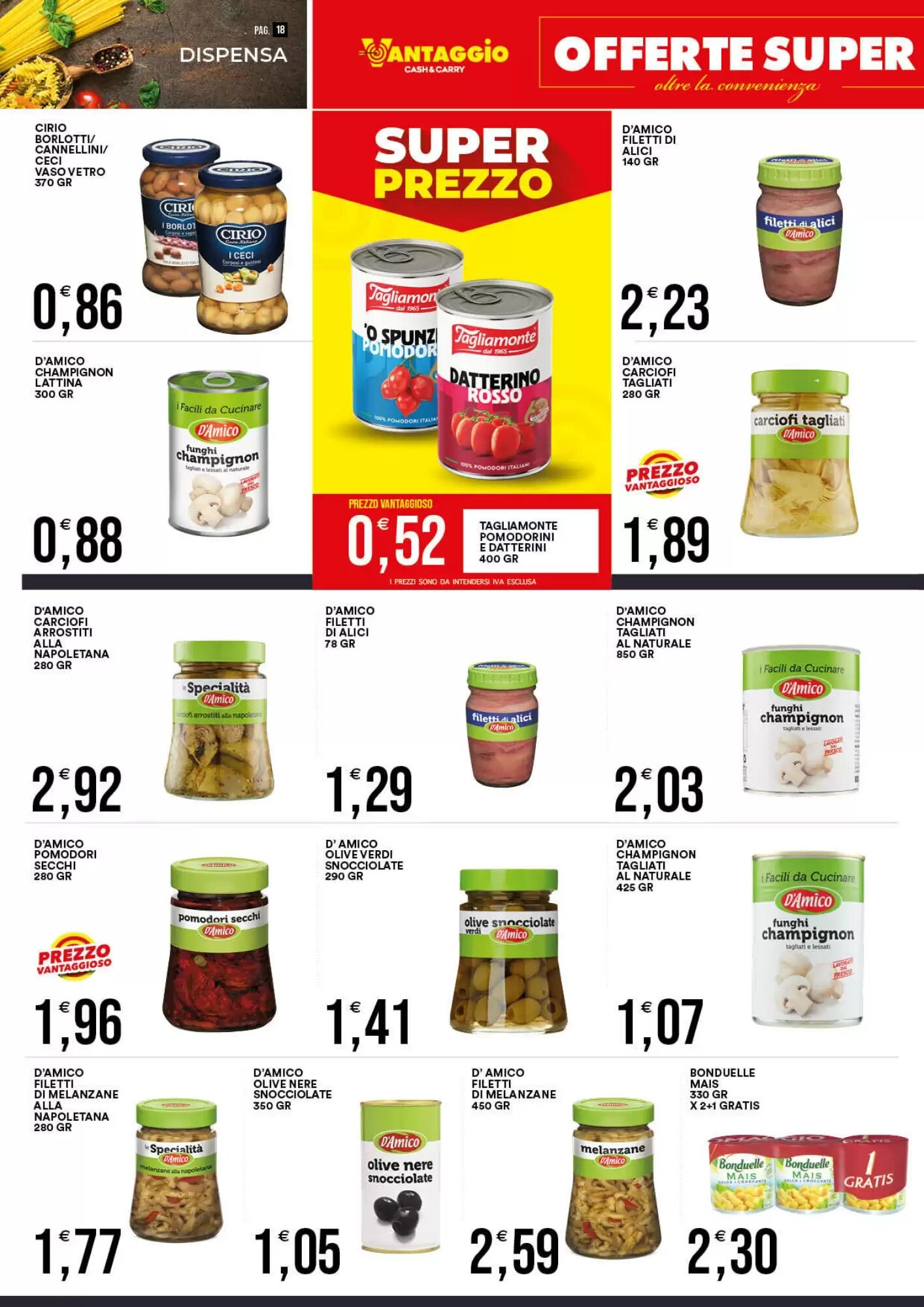 Volantino promozionale Vantaggio Cash&Carry  valide dal 01/06/2026 - Pagina 19.