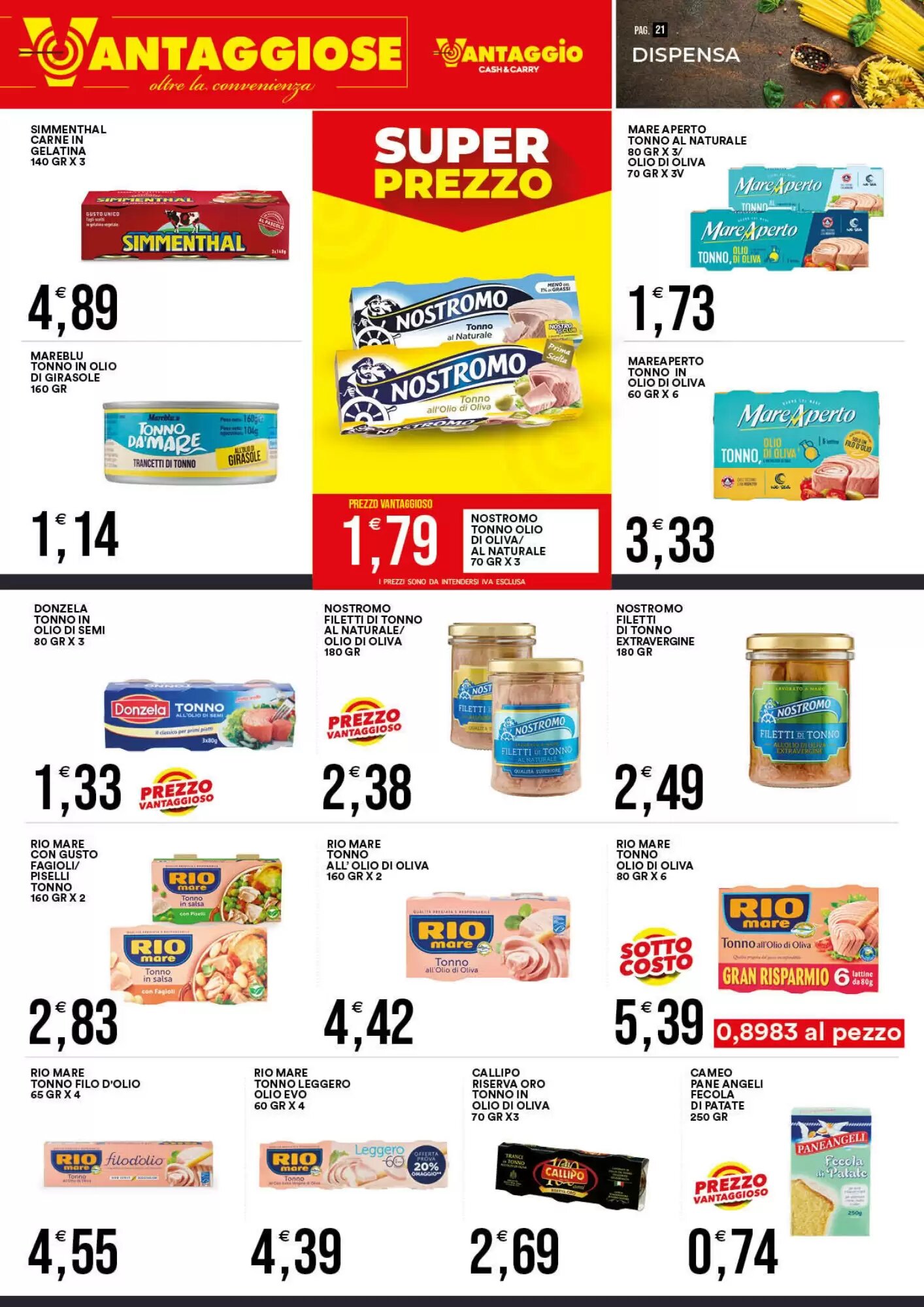 Volantino promozionale Vantaggio Cash&Carry  valide dal 01/06/2026 - Pagina 22.