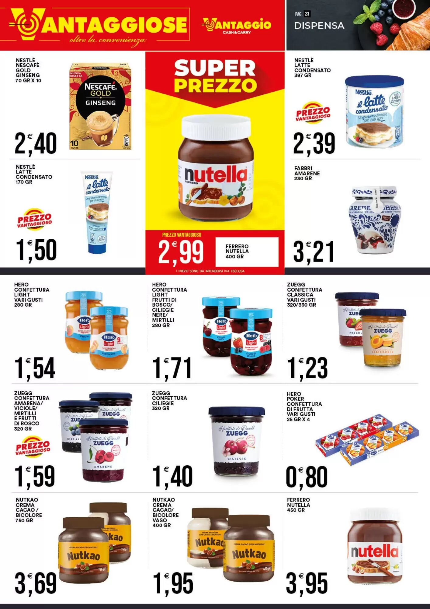 Volantino promozionale Vantaggio Cash&Carry  valide dal 01/06/2026 - Pagina 24.