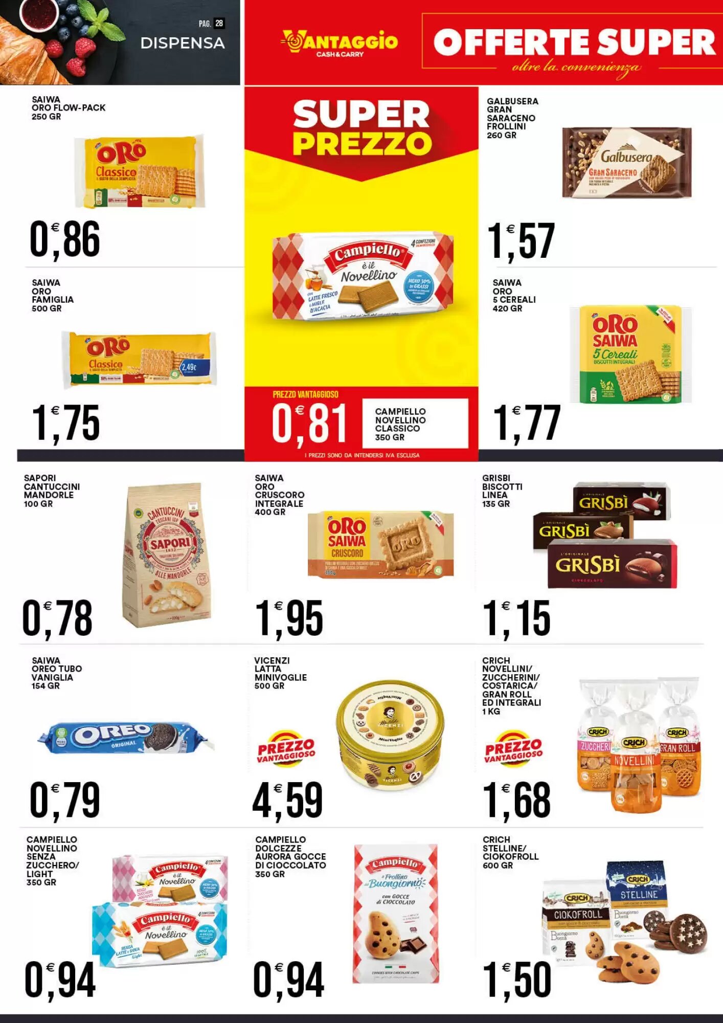 Volantino promozionale Vantaggio Cash&Carry  valide dal 01/06/2026 - Pagina 29.