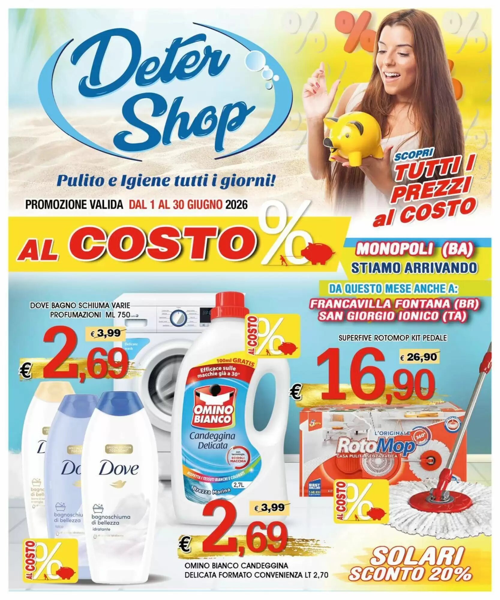 Volantino promozionale Deter Shop  valide dal 01/06/2026 - Pagina 1.
