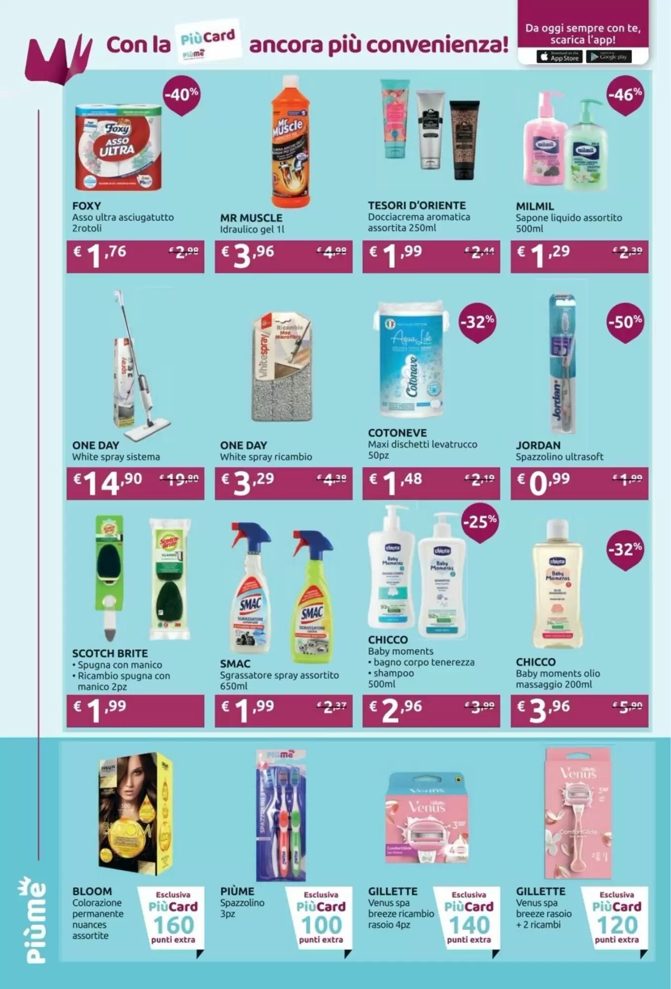 Volantino promozionale PiùMe  valide dal 01/06/2026 - Pagina 12.