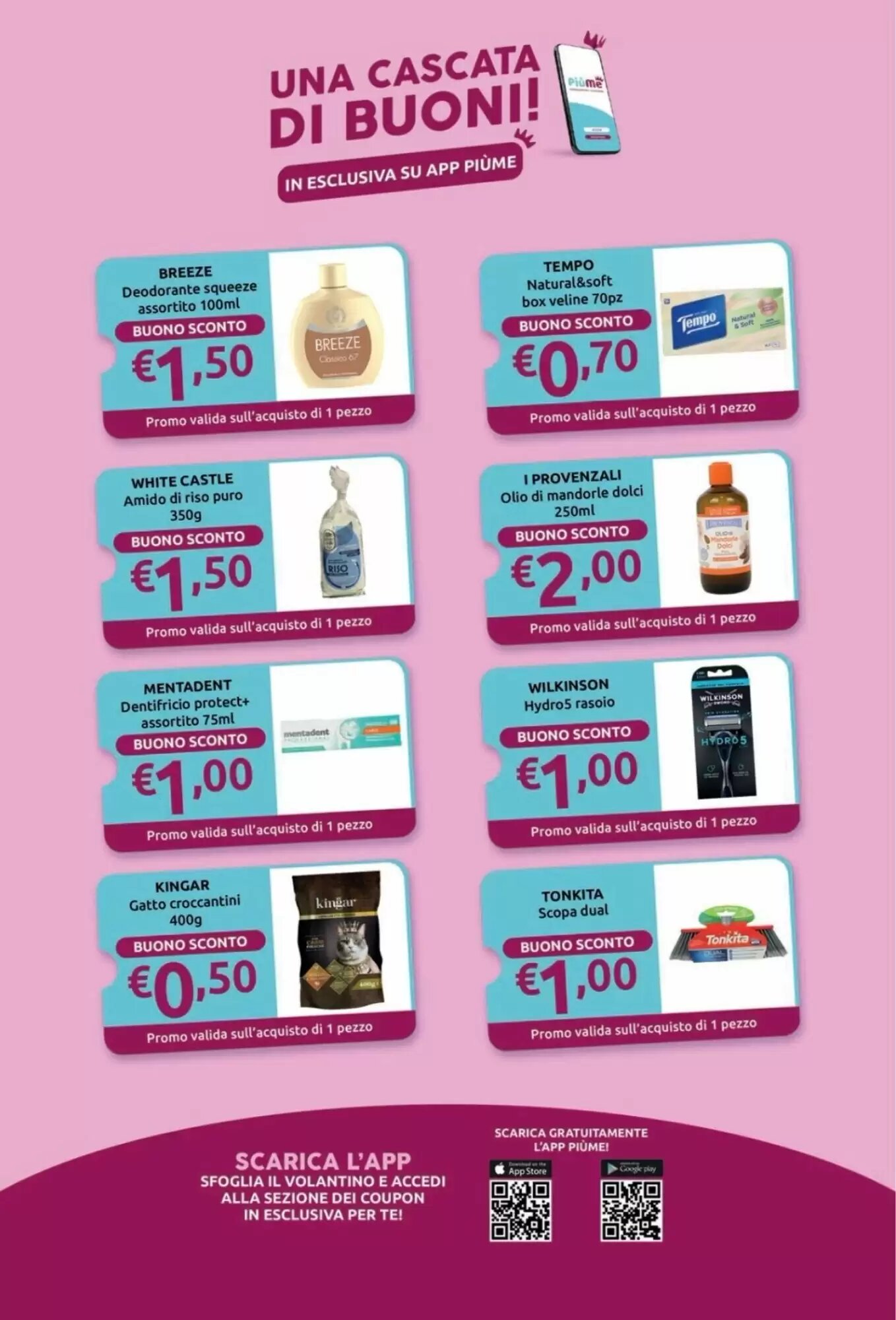 Volantino promozionale PiùMe  valide dal 01/06/2026 - Pagina 28.