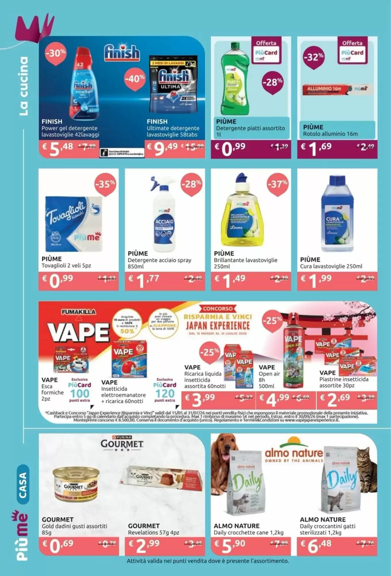 Volantino promozionale PiùMe  valide dal 01/06/2026 - Pagina 8.