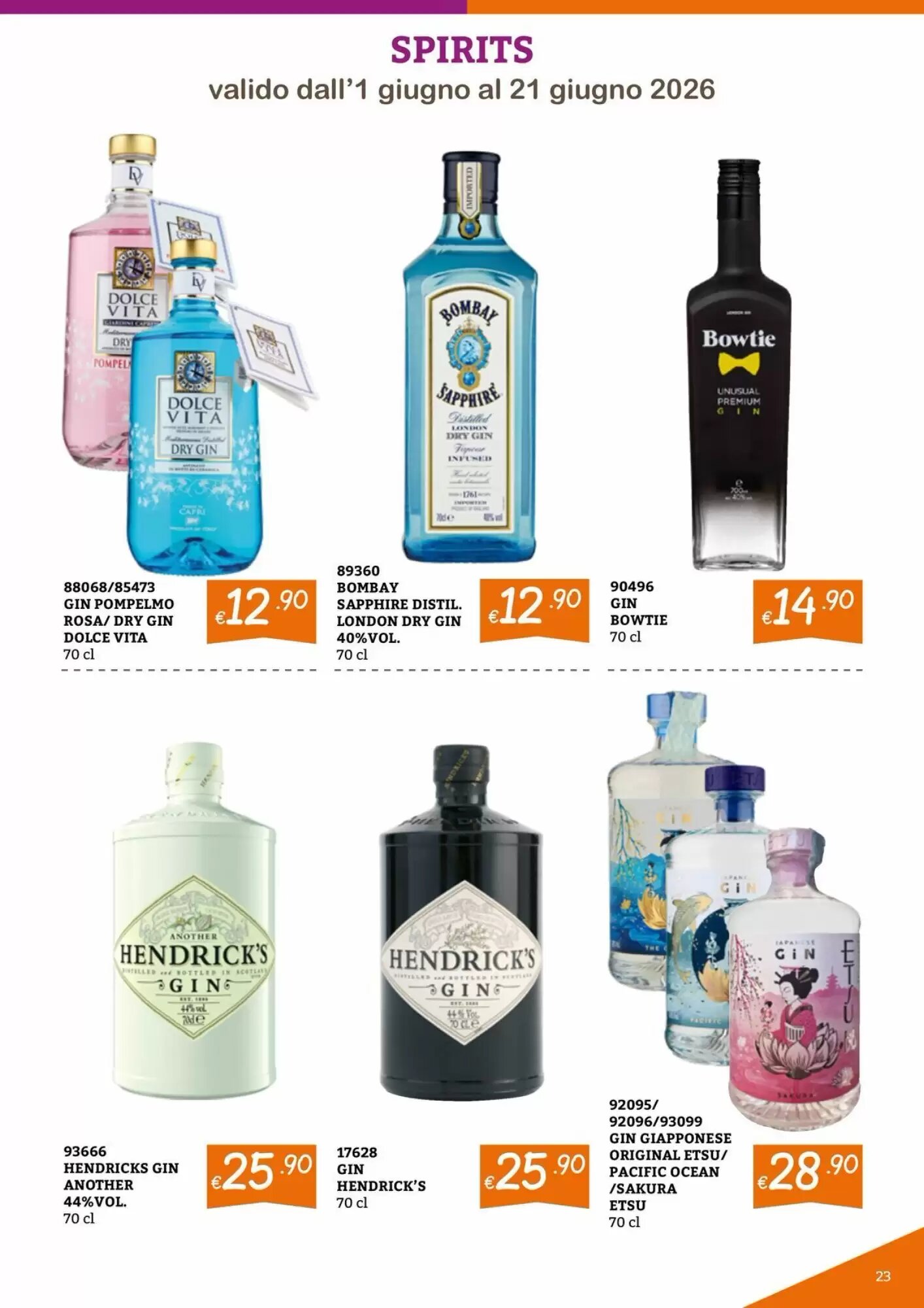 Volantino promozionale Zona  valide dal 01/06/2026 - Pagina 23.
