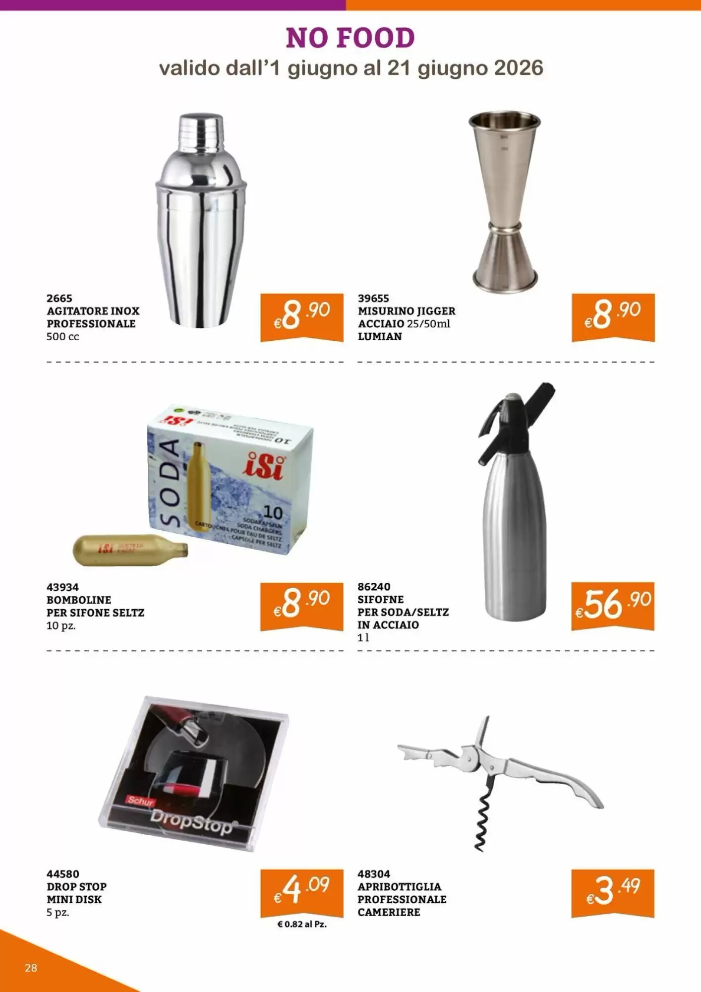 Volantino promozionale Zona  valide dal 01/06/2026 - Pagina 28.