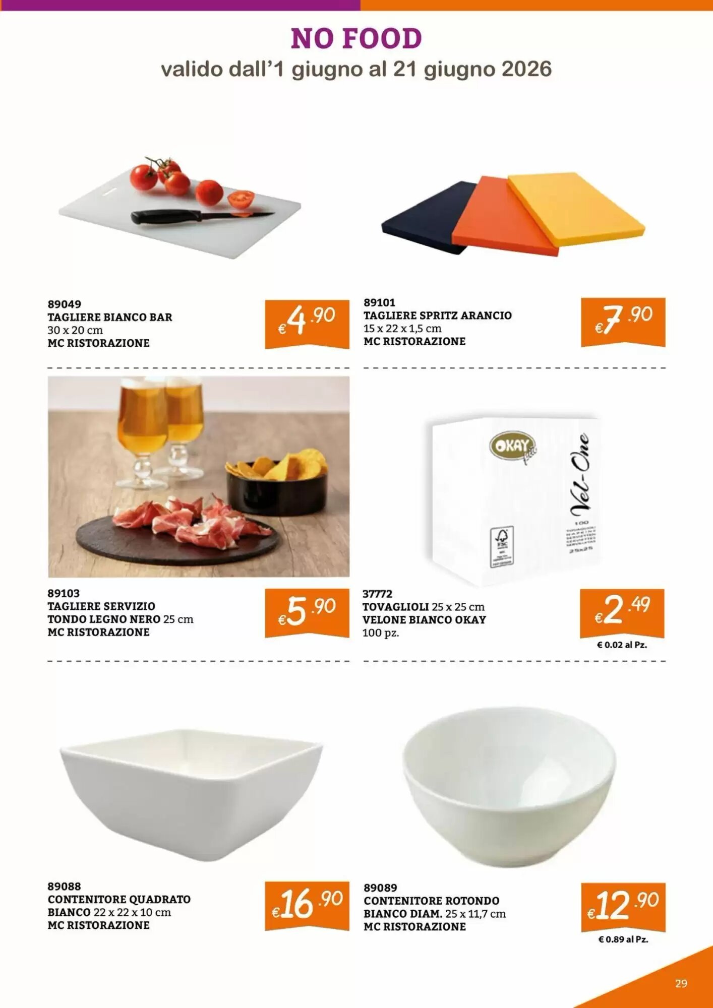 Volantino promozionale Zona  valide dal 01/06/2026 - Pagina 29.