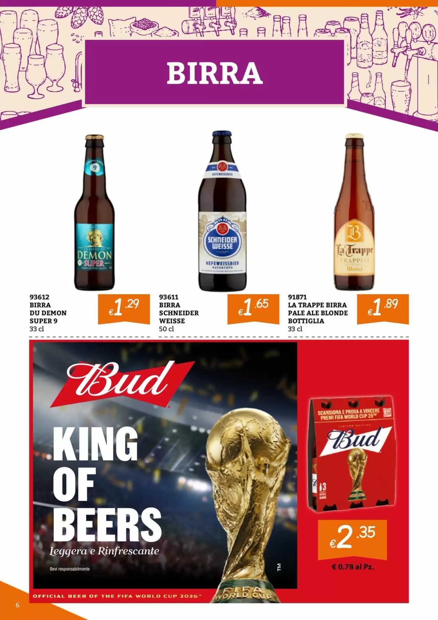 Volantino promozionale Zona  valide dal 01/06/2026 - Pagina 6.
