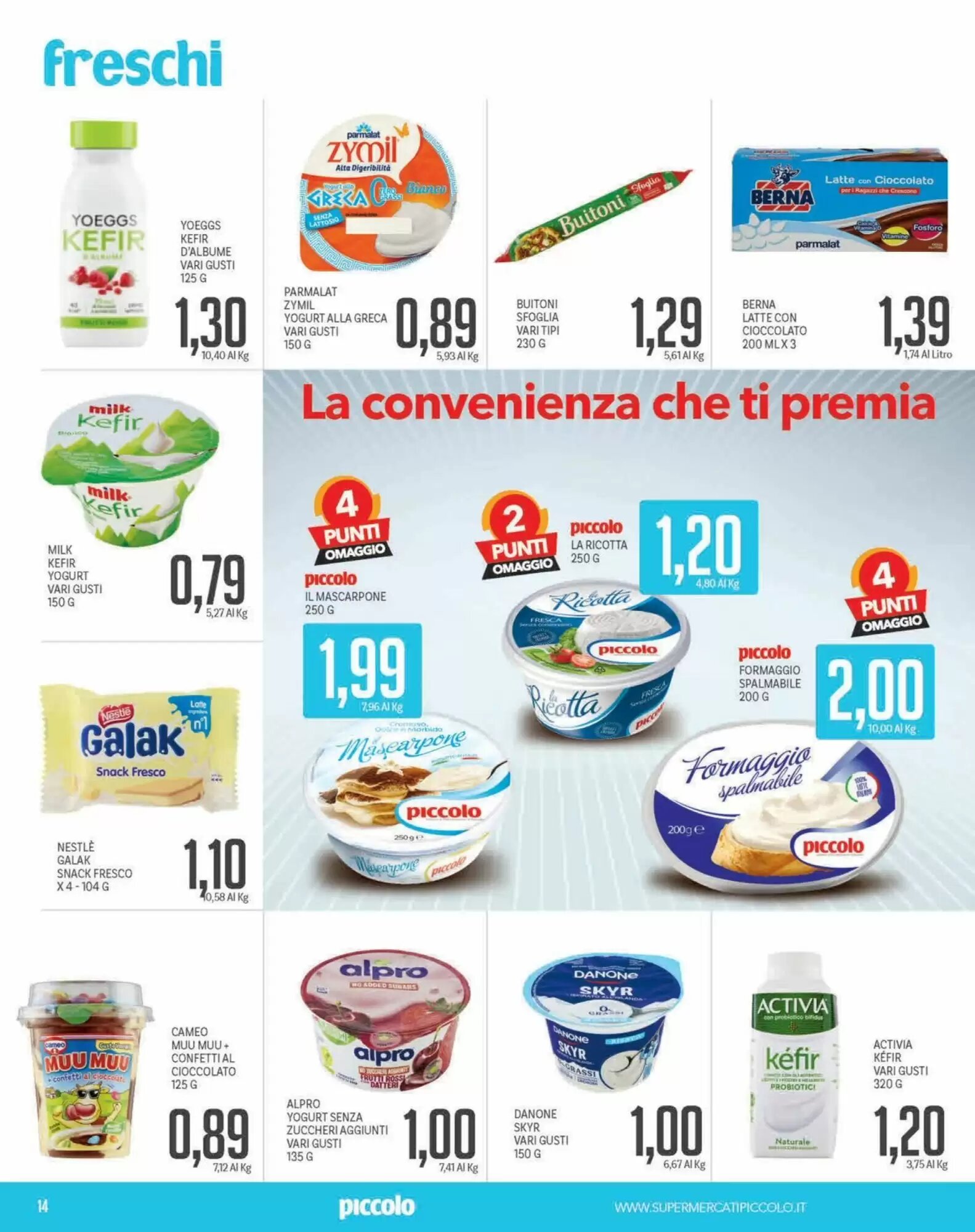 Volantino promozionale Supermercati Piccolo  valide dal 01/06/2026 - Pagina 14.