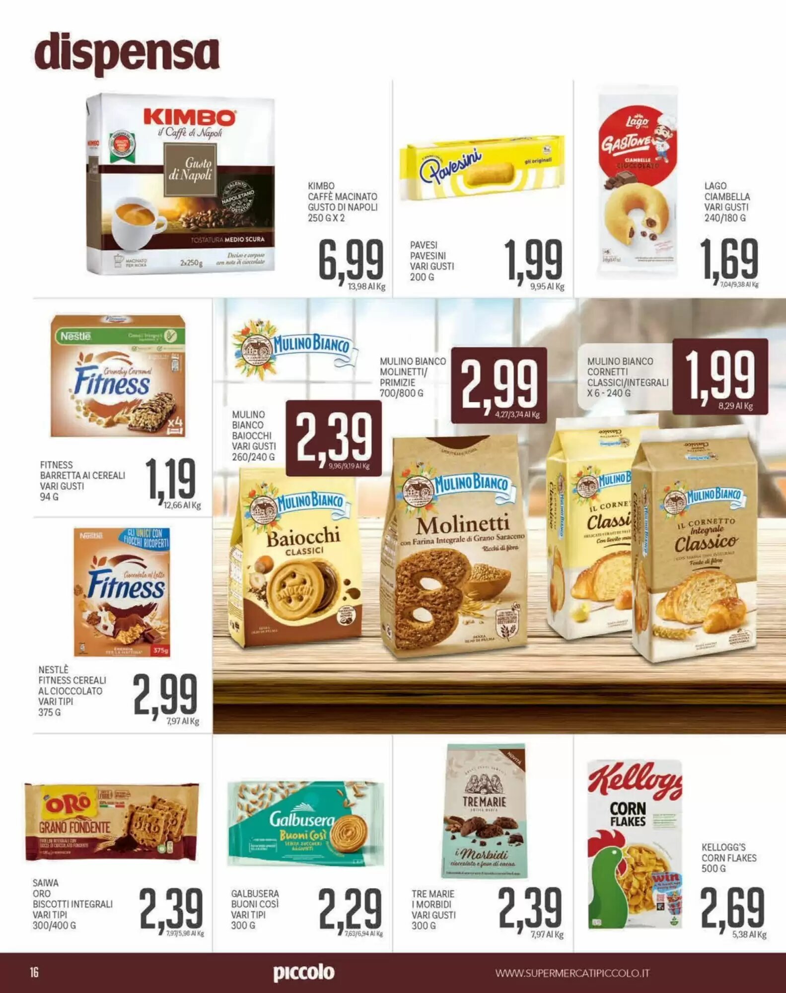 Volantino promozionale Supermercati Piccolo  valide dal 01/06/2026 - Pagina 16.