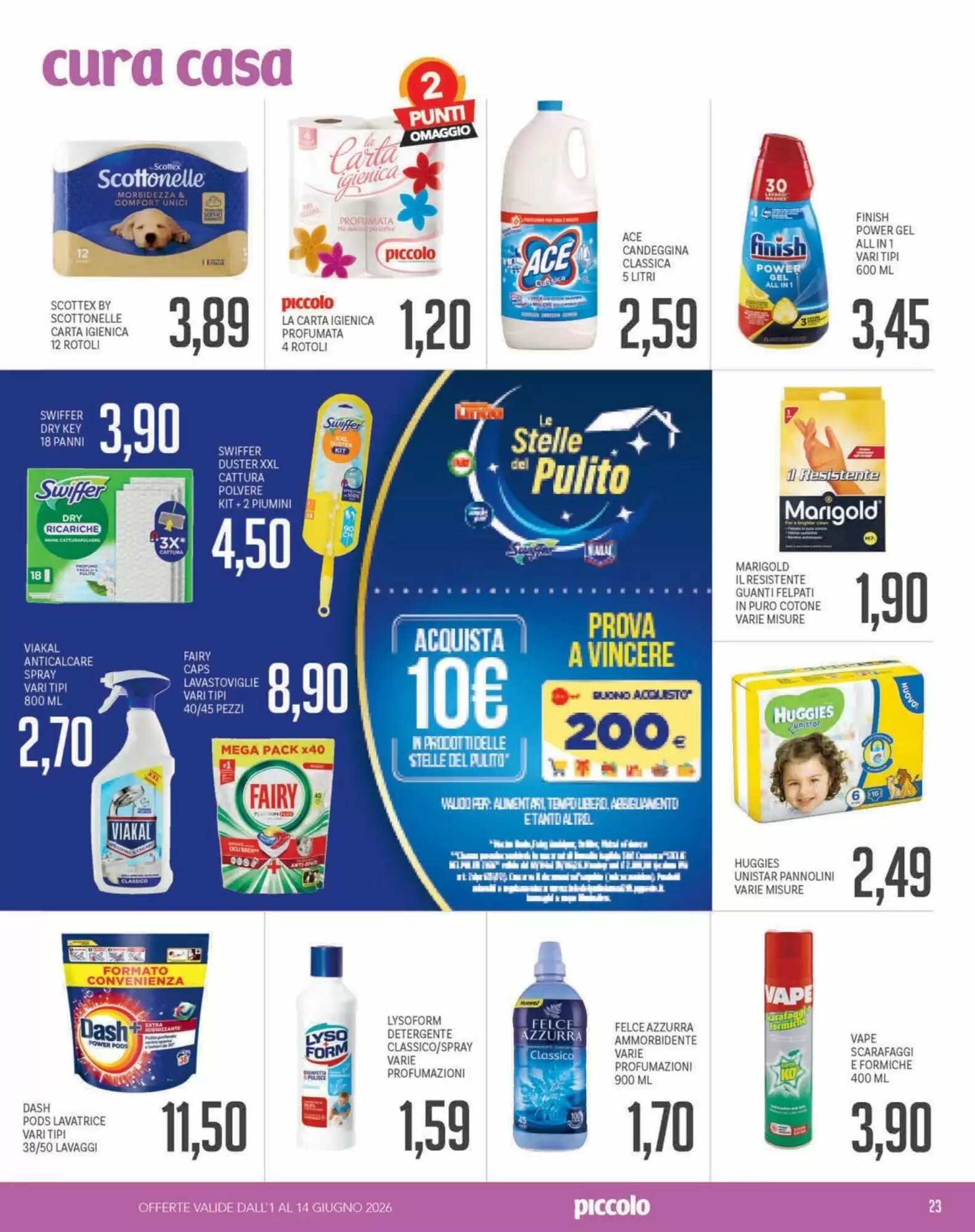 Volantino promozionale Supermercati Piccolo  valide dal 01/06/2026 - Pagina 23.