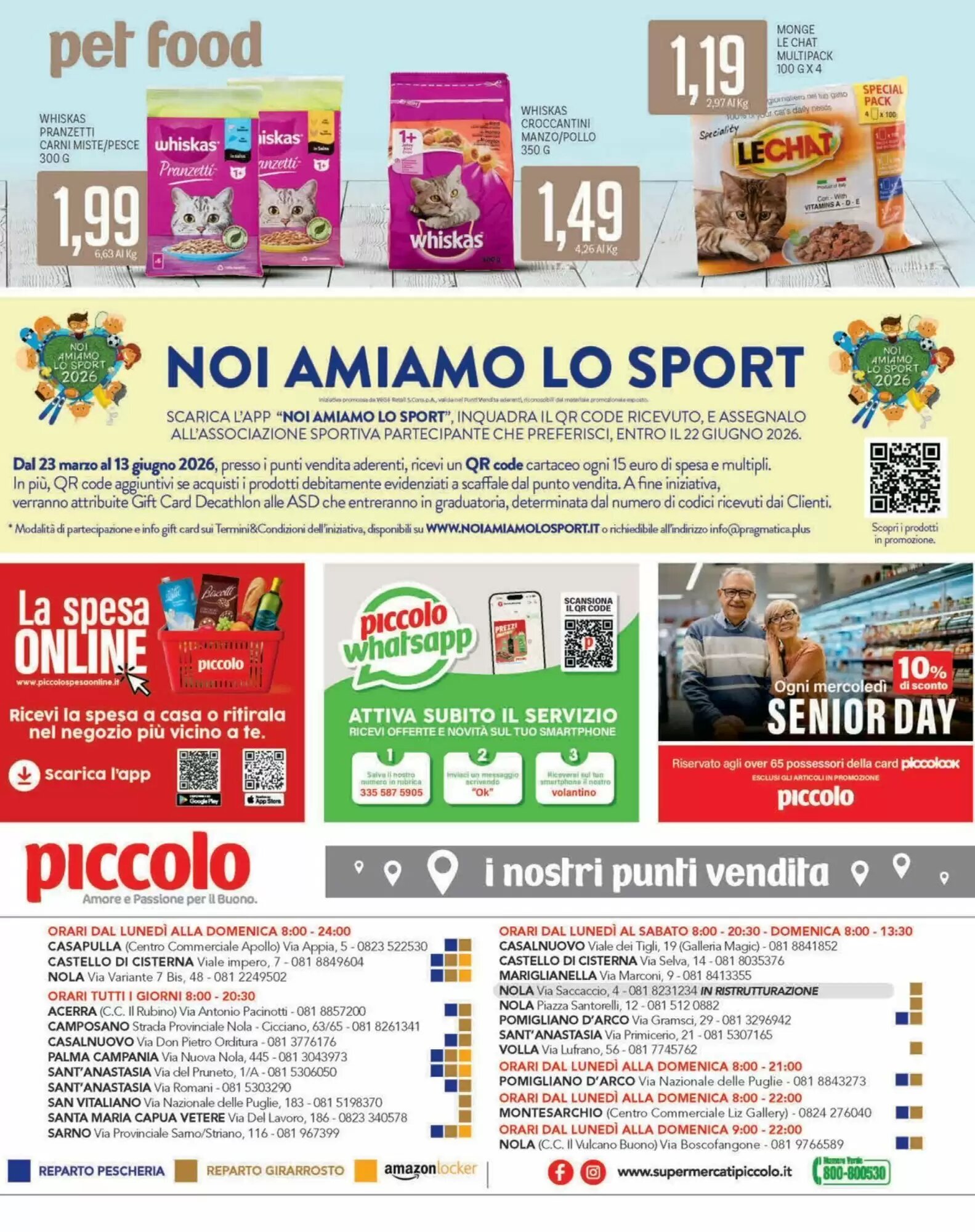 Volantino promozionale Supermercati Piccolo  valide dal 01/06/2026 - Pagina 24.