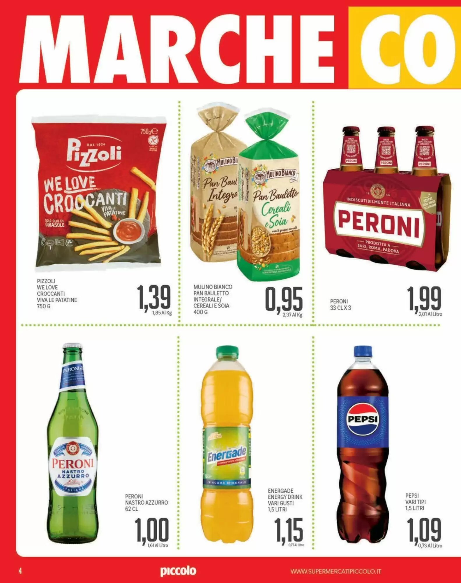 Volantino promozionale Supermercati Piccolo  valide dal 01/06/2026 - Pagina 4.