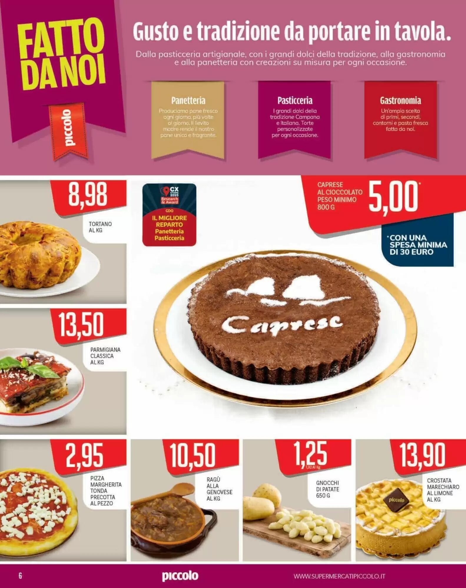 Volantino promozionale Supermercati Piccolo  valide dal 01/06/2026 - Pagina 6.
