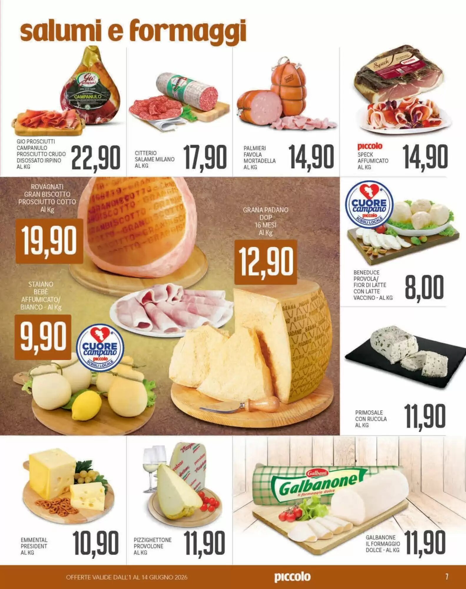Volantino promozionale Supermercati Piccolo  valide dal 01/06/2026 - Pagina 7.