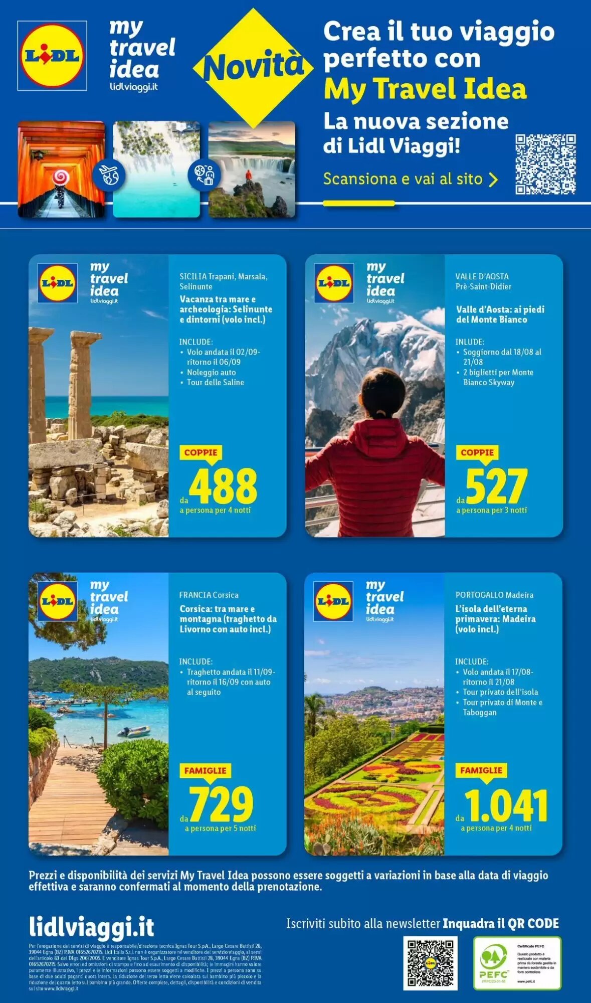 Volantino promozionale Lidl Viaggi  valide dal 01/06/2026 - Pagina 12.