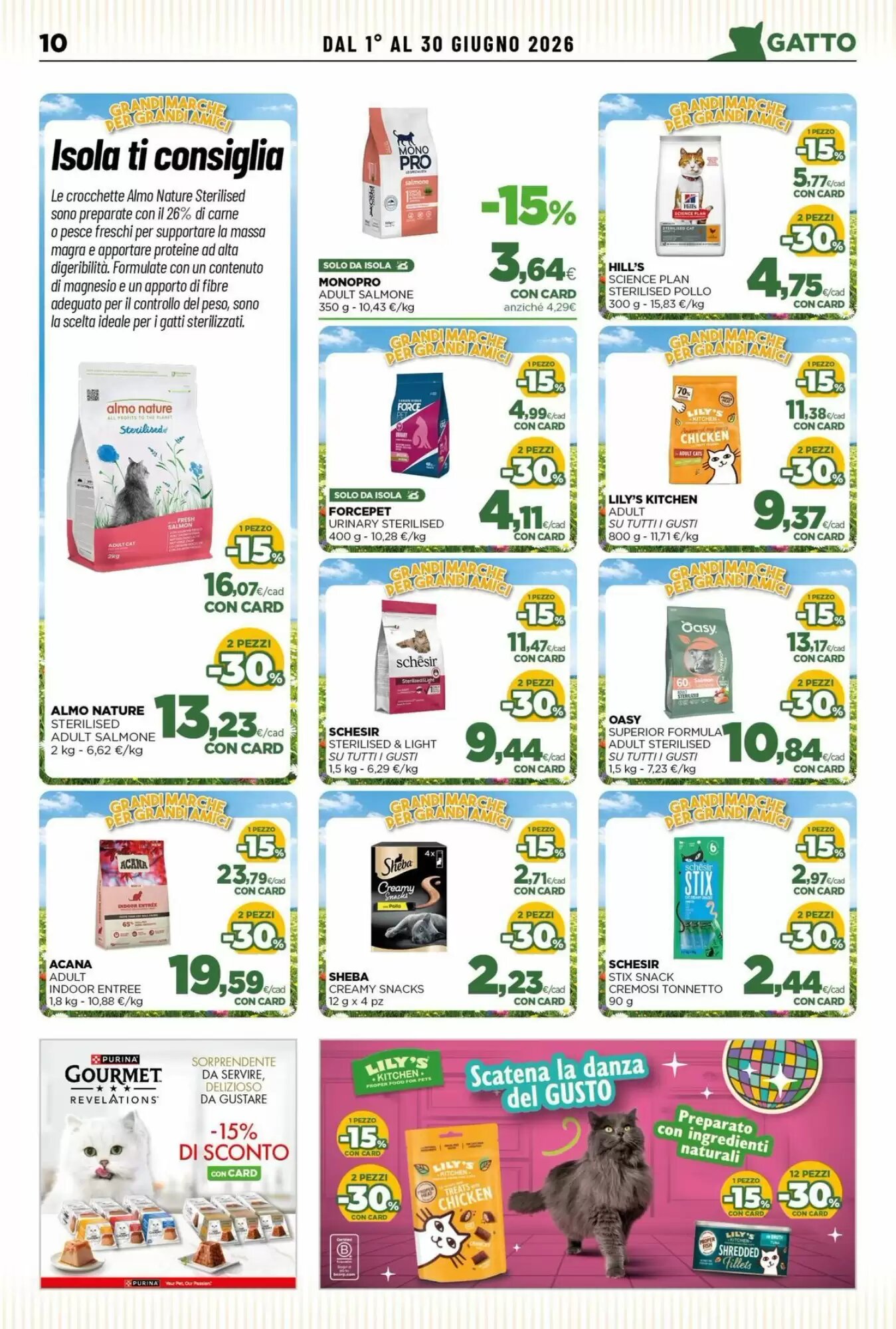 Volantino promozionale L´Isola dei Tesori  valide dal 01/06/2026 - Pagina 10.