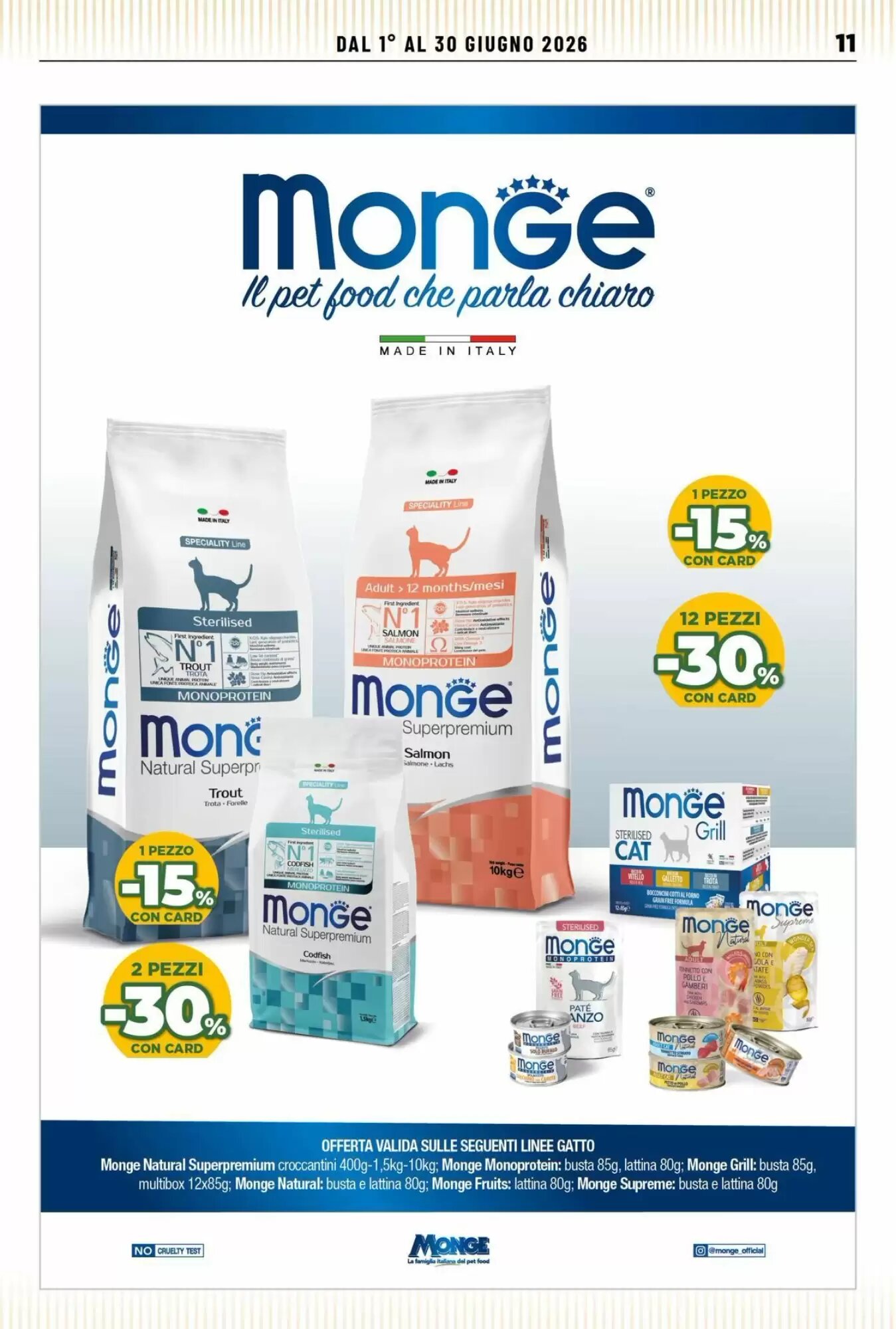 Volantino promozionale L´Isola dei Tesori  valide dal 01/06/2026 - Pagina 11.