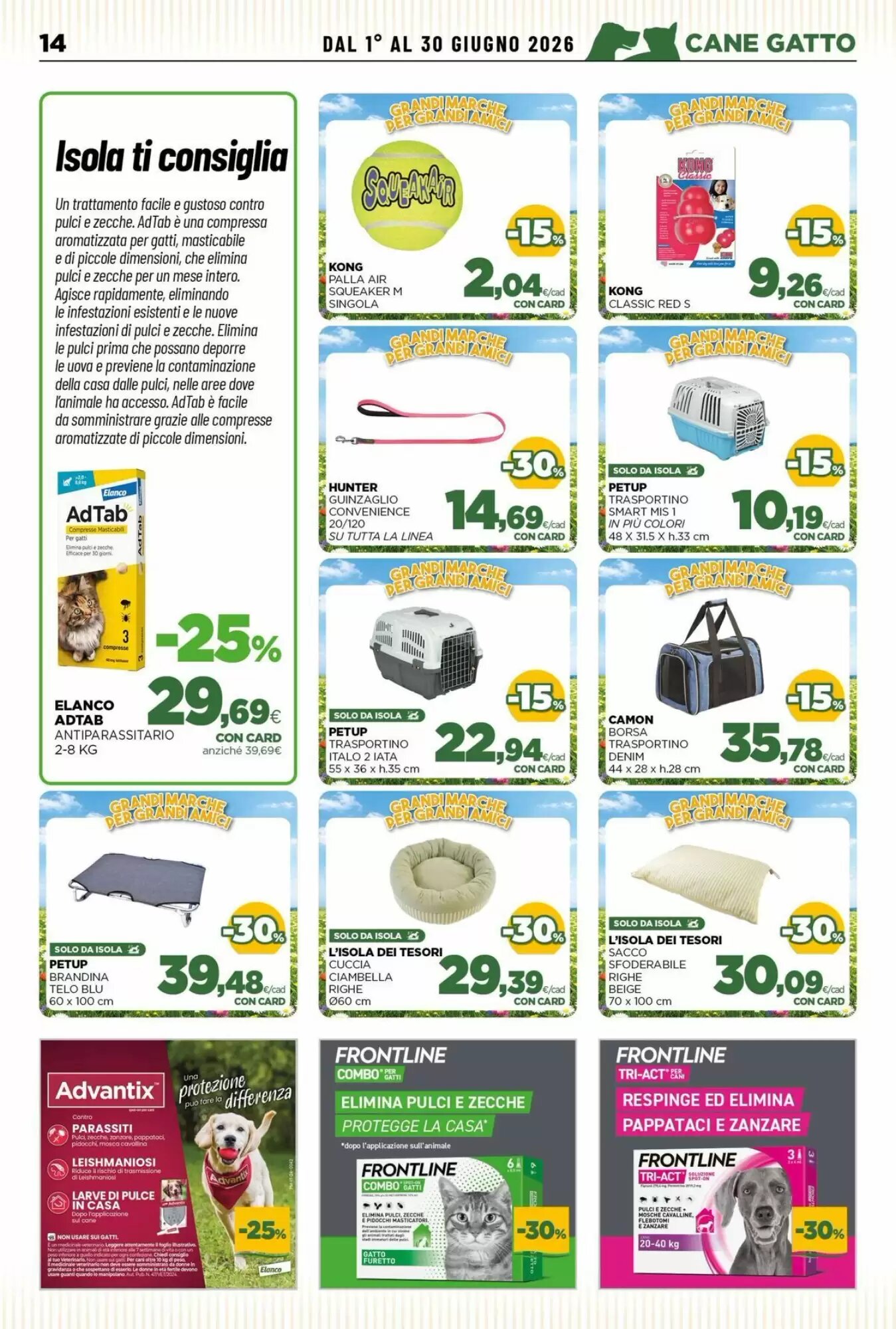 Volantino promozionale L´Isola dei Tesori  valide dal 01/06/2026 - Pagina 14.