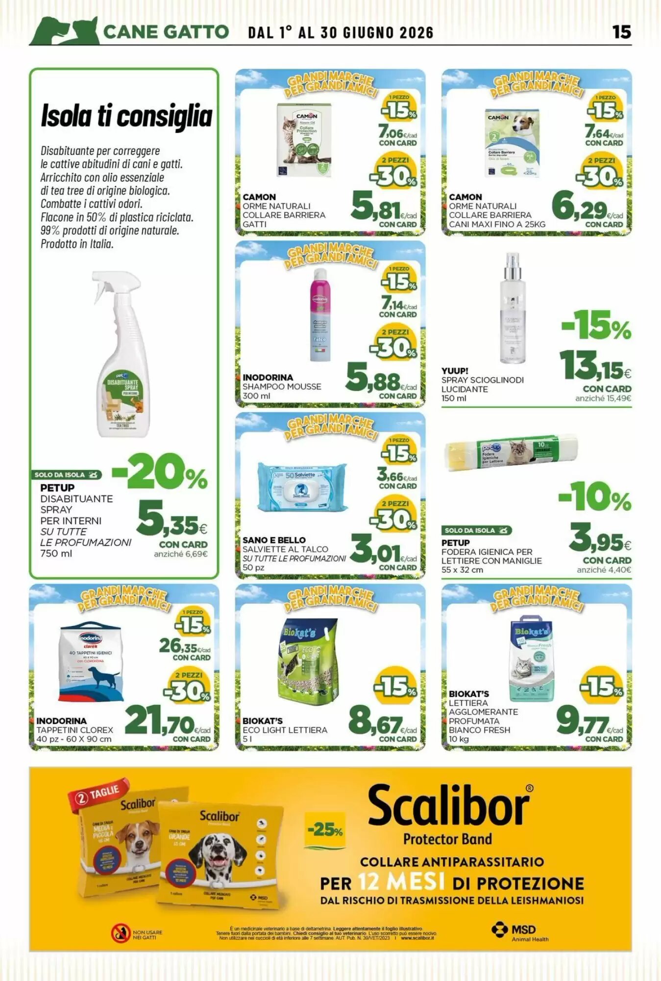 Volantino promozionale L´Isola dei Tesori  valide dal 01/06/2026 - Pagina 15.