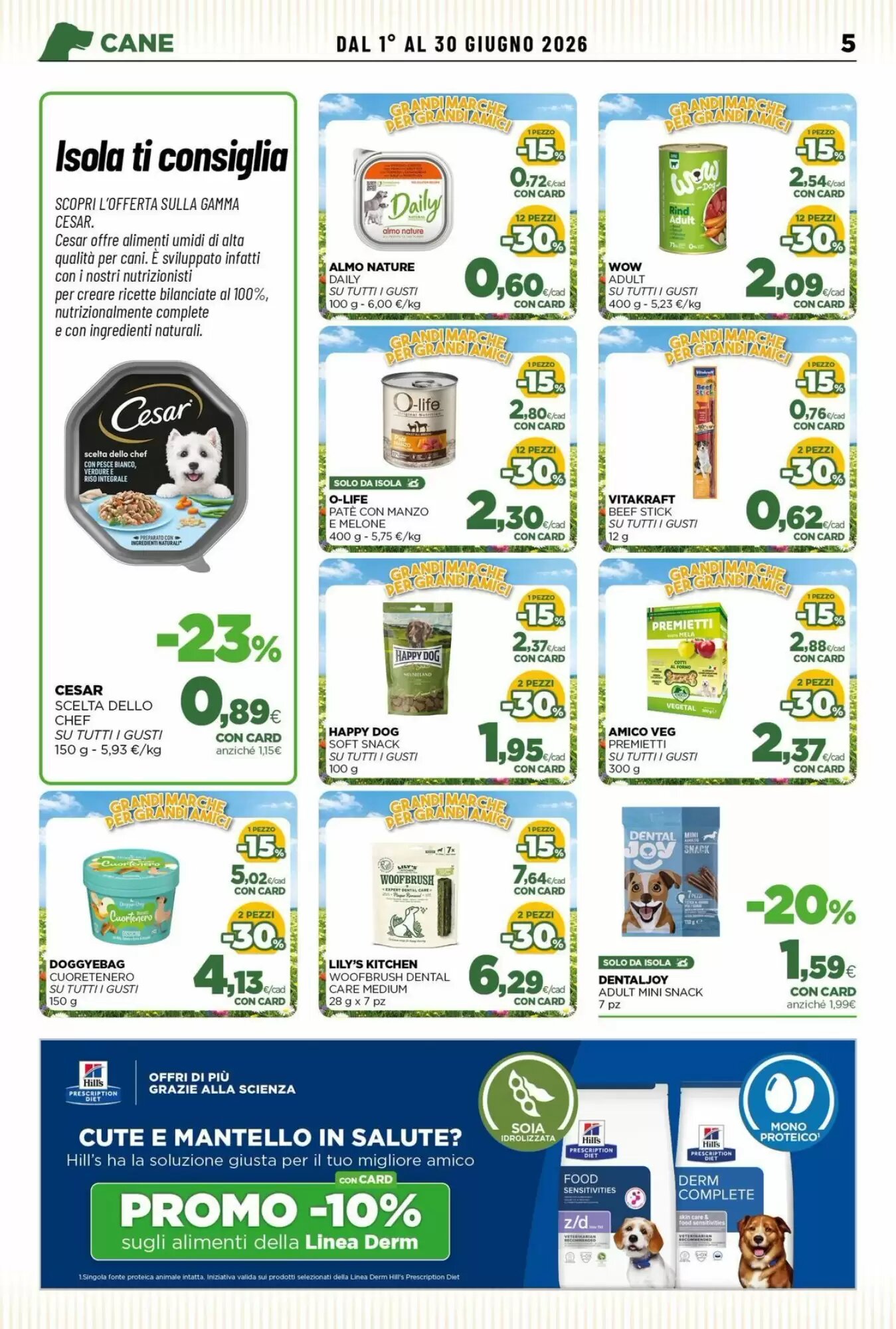 Volantino promozionale L´Isola dei Tesori  valide dal 01/06/2026 - Pagina 5.