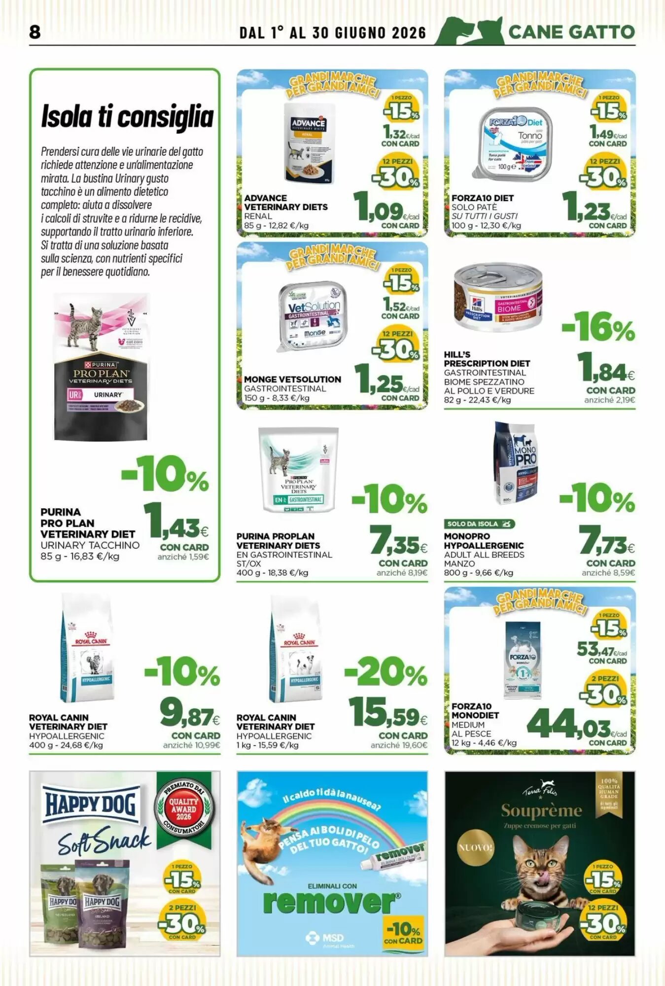 Volantino promozionale L´Isola dei Tesori  valide dal 01/06/2026 - Pagina 8.