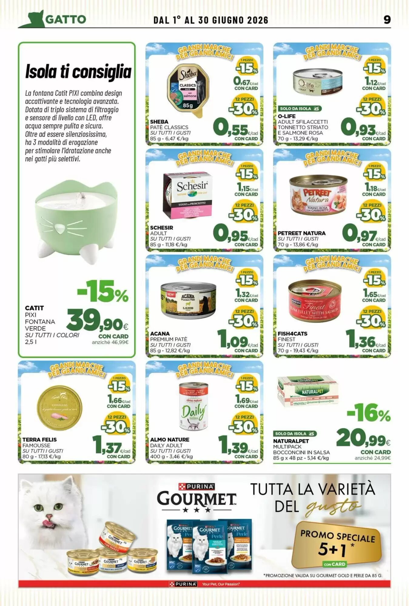 Volantino promozionale L´Isola dei Tesori  valide dal 01/06/2026 - Pagina 9.