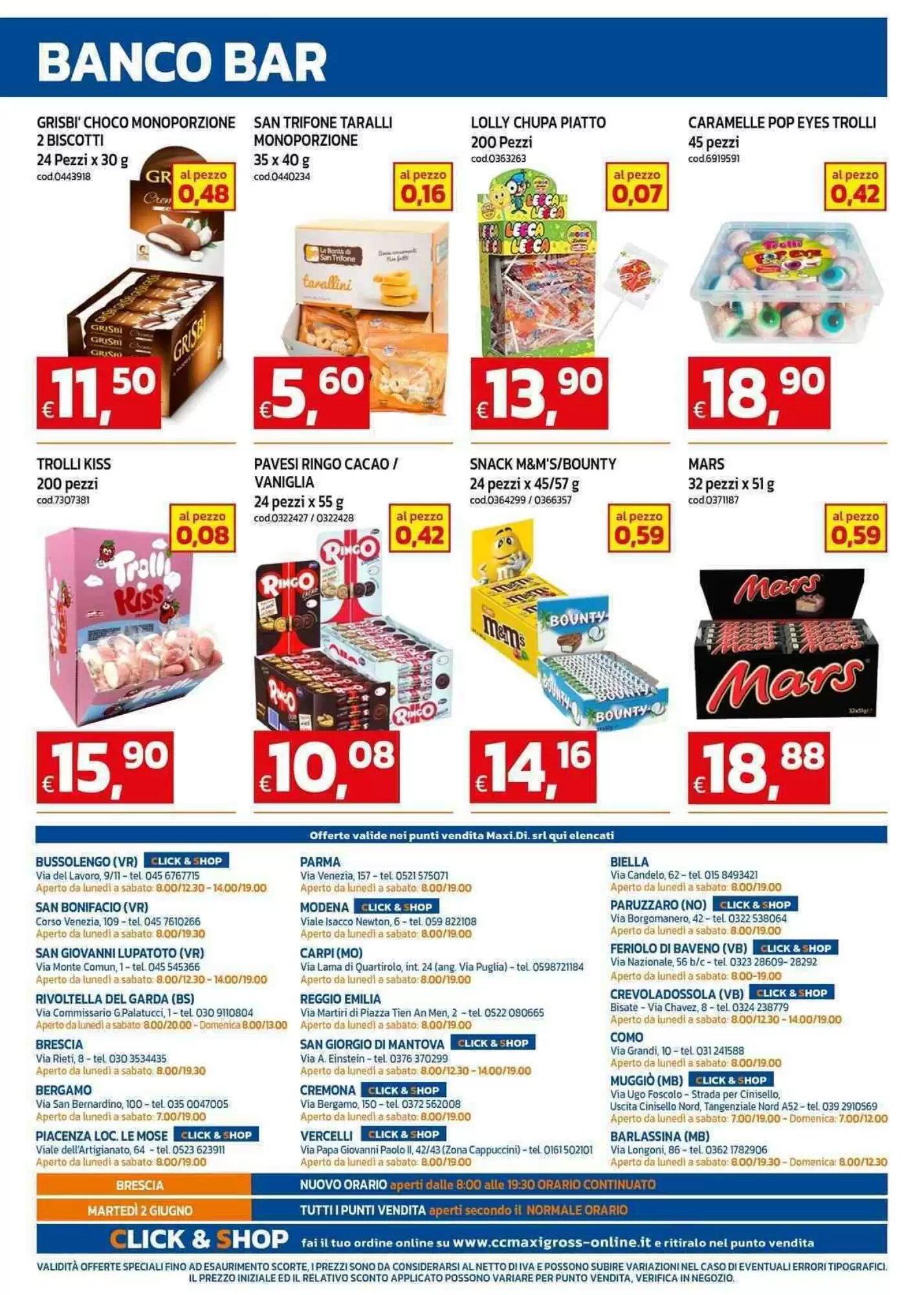 Volantino promozionale C+C maxigross  valide dal 01/06/2026 - Pagina 32.