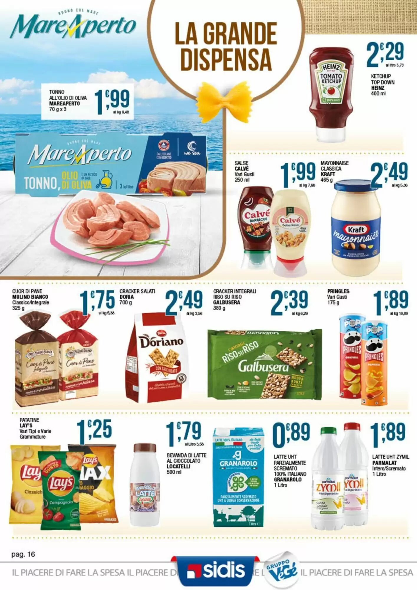 Volantino promozionale Sidis  valide dal 01/06/2026 - Pagina 16.