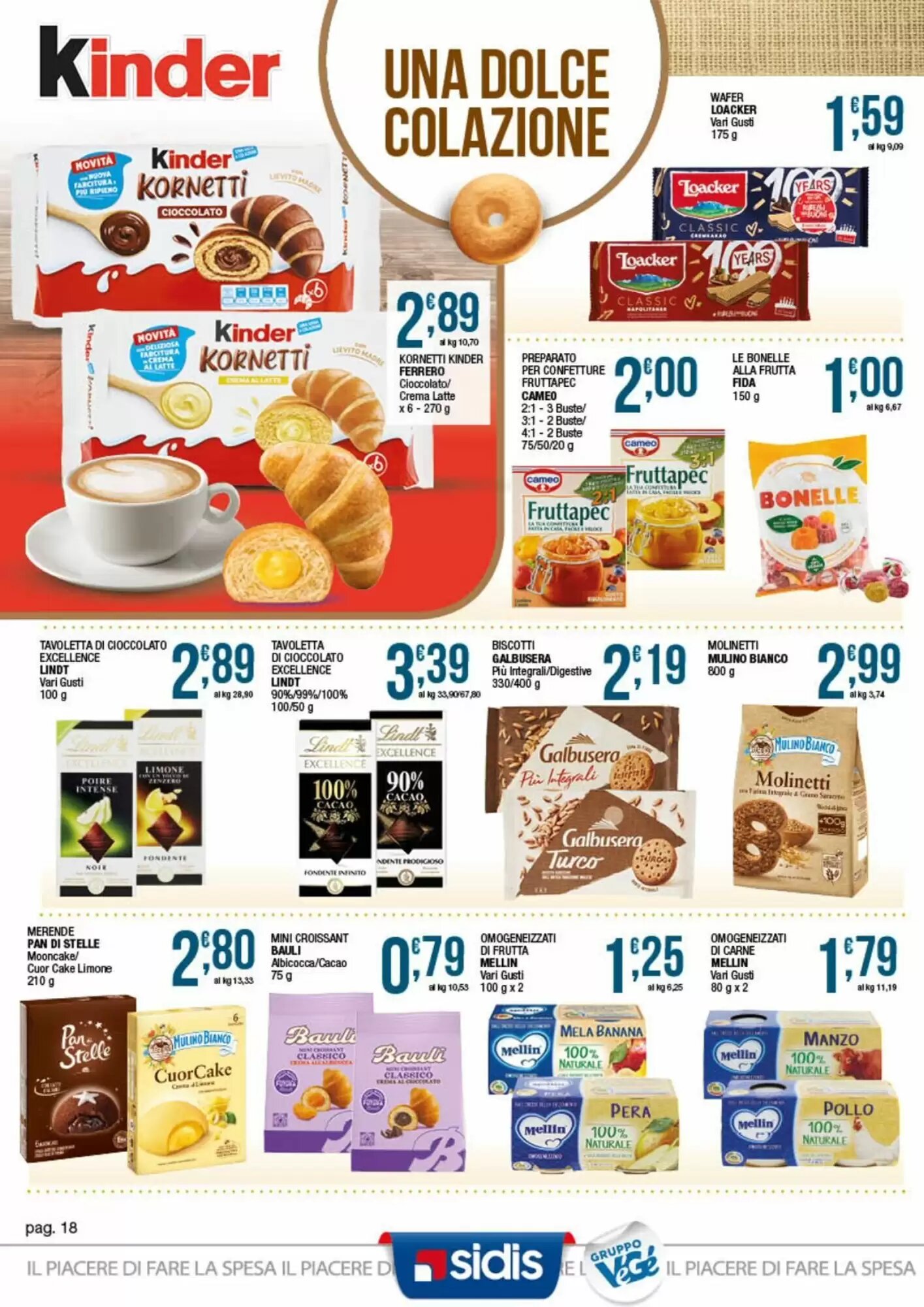 Volantino promozionale Sidis  valide dal 01/06/2026 - Pagina 18.