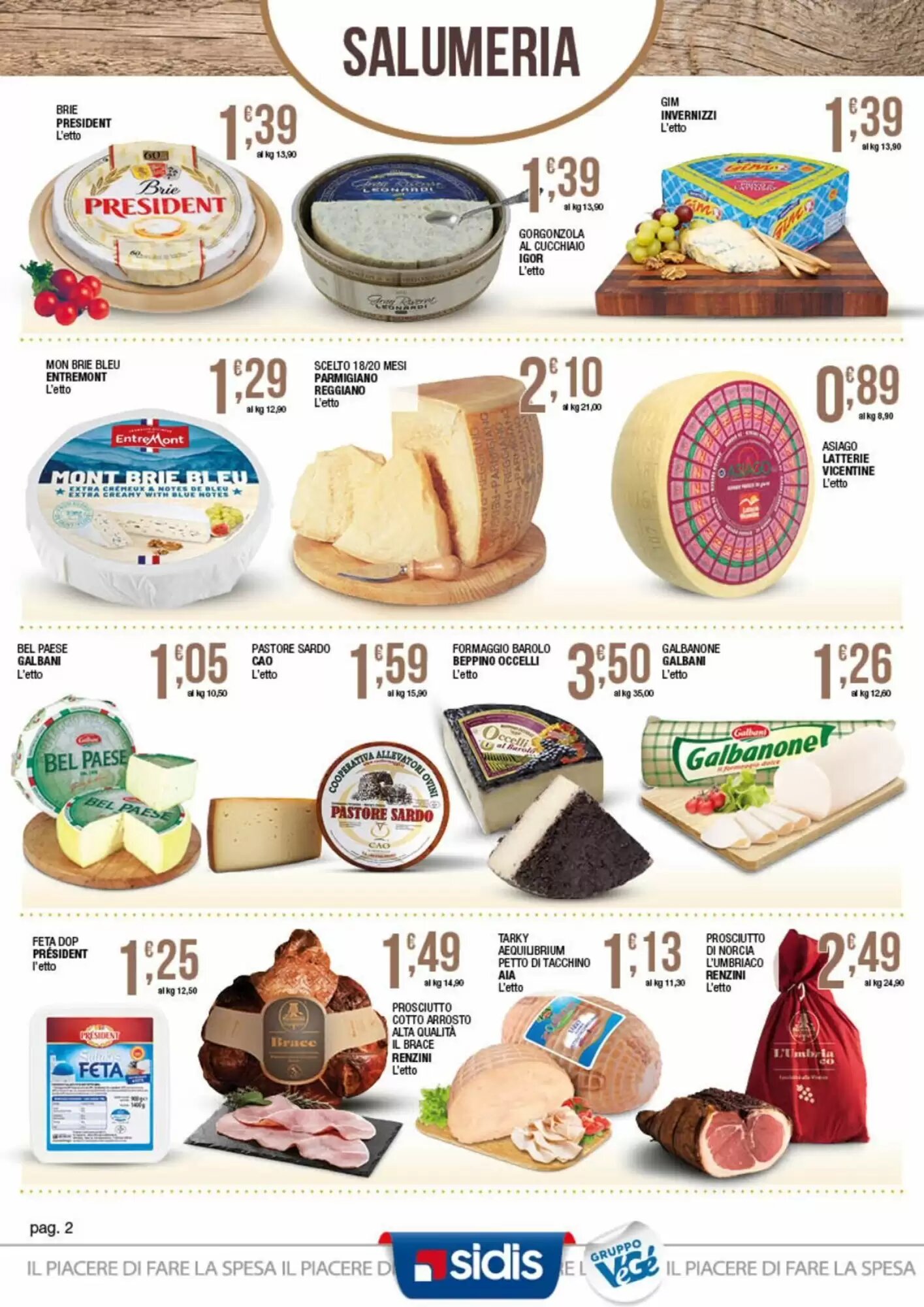 Volantino promozionale Sidis  valide dal 01/06/2026 - Pagina 2.