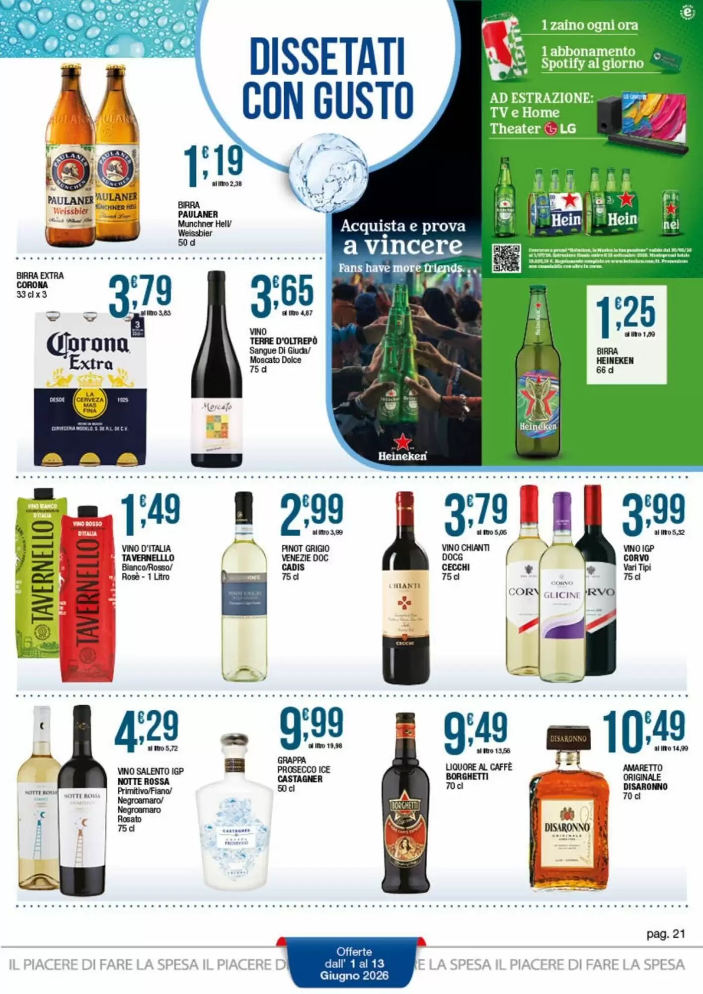Volantino promozionale Sidis  valide dal 01/06/2026 - Pagina 21.