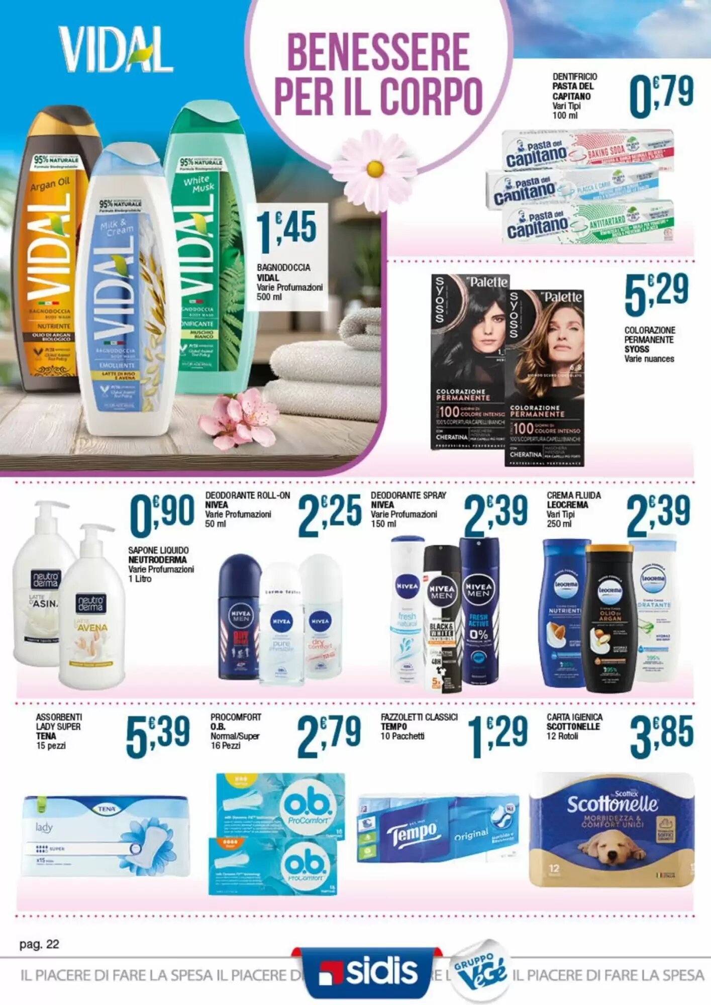Volantino promozionale Sidis  valide dal 01/06/2026 - Pagina 22.