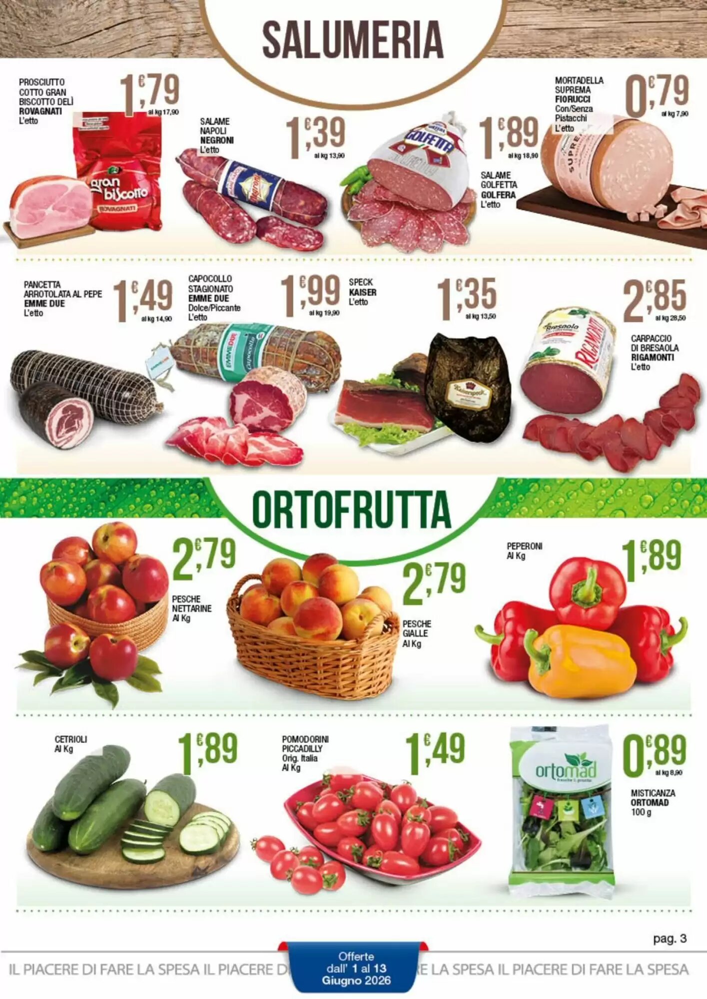 Volantino promozionale Sidis  valide dal 01/06/2026 - Pagina 3.