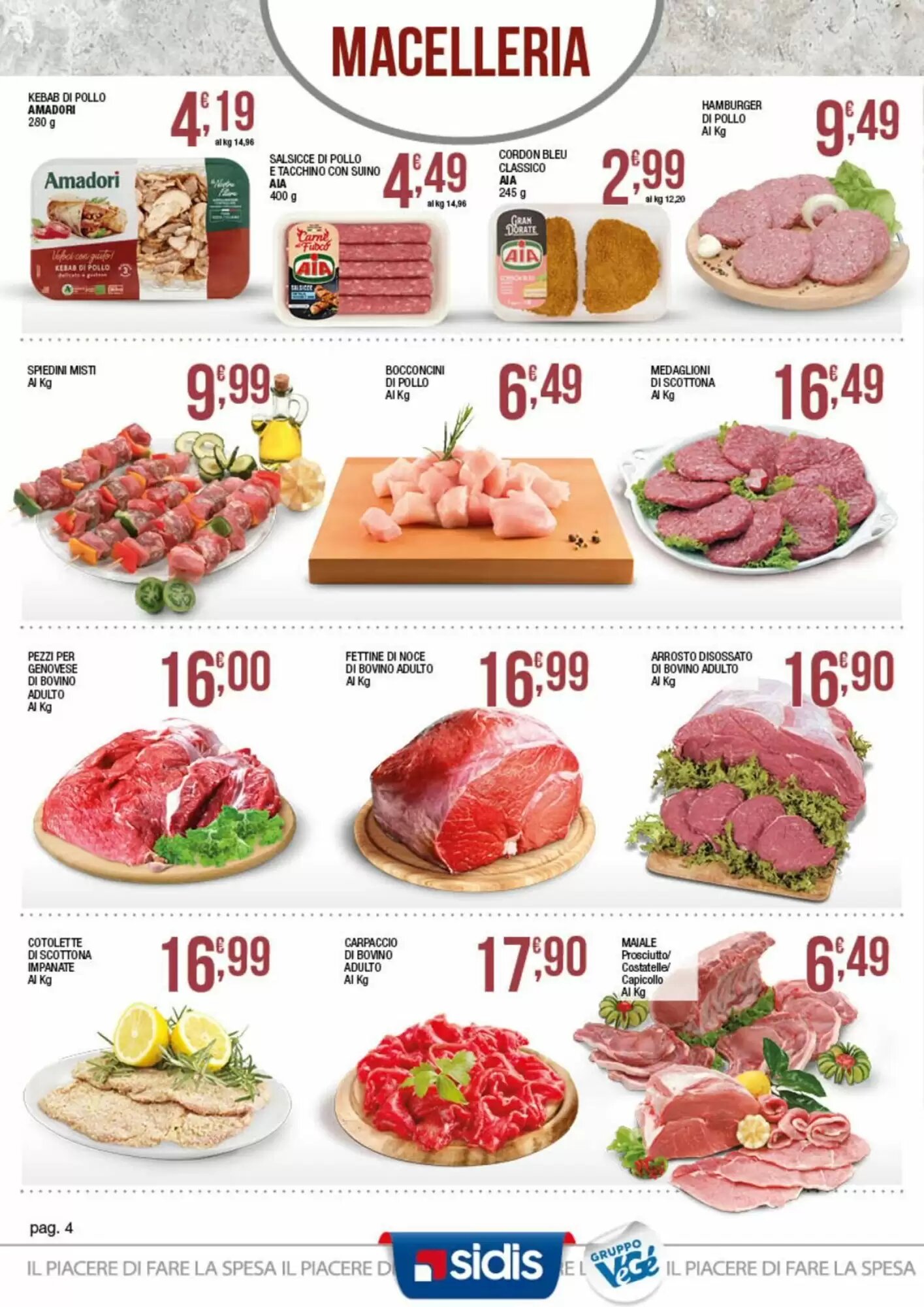 Volantino promozionale Sidis  valide dal 01/06/2026 - Pagina 4.