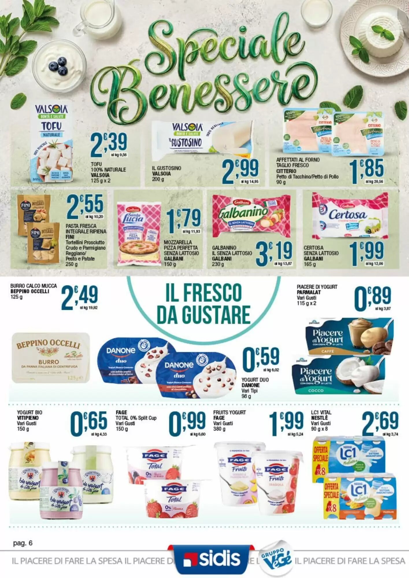 Volantino promozionale Sidis  valide dal 01/06/2026 - Pagina 6.